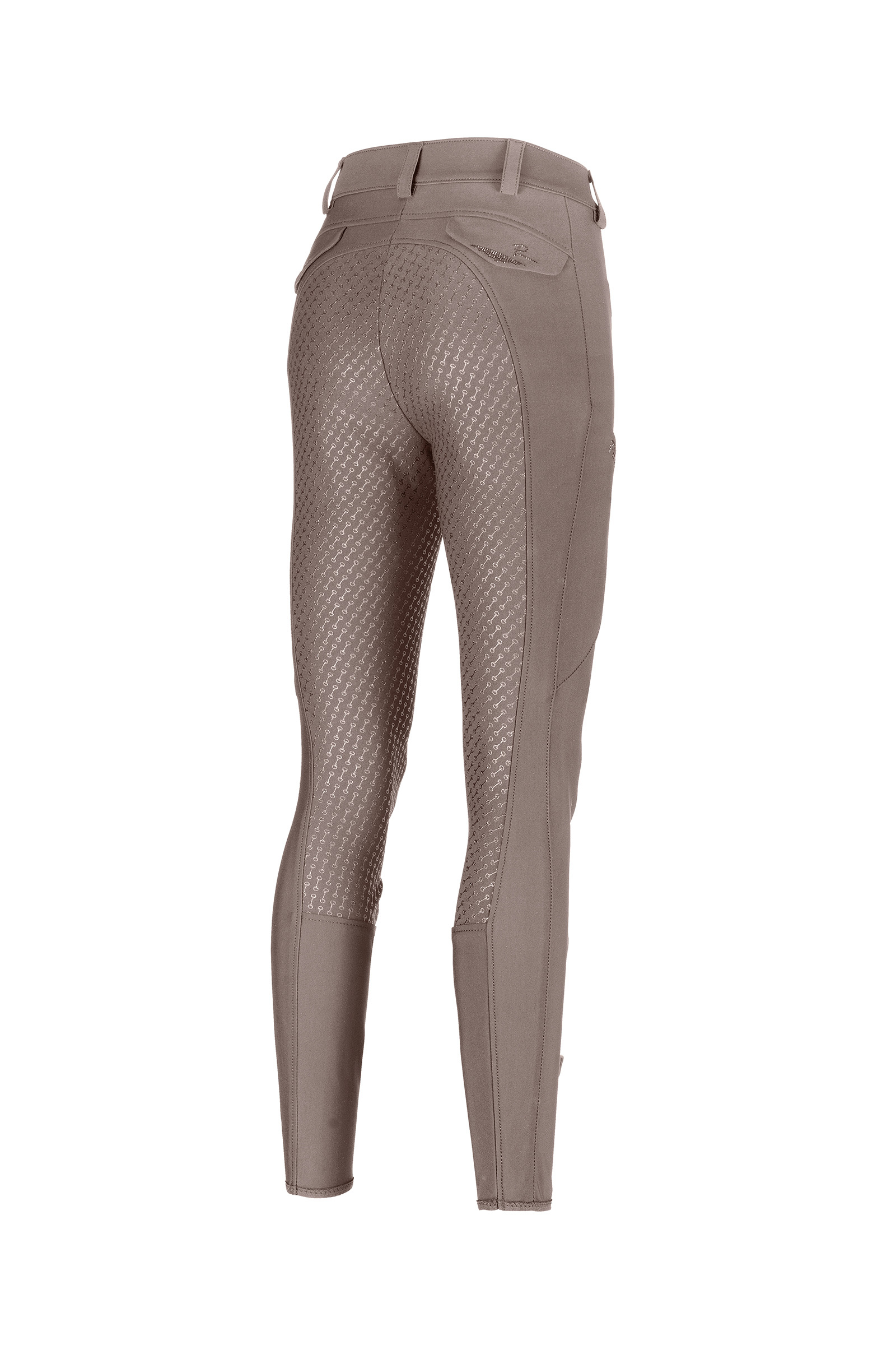 Taupe Pikeur Laure Midwaist Full Grip Breeches