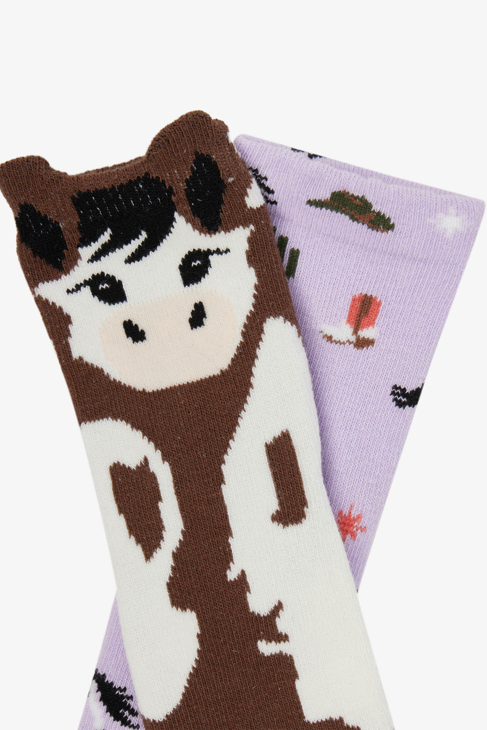 LeMieux Mini Character Socks, 2-pack
