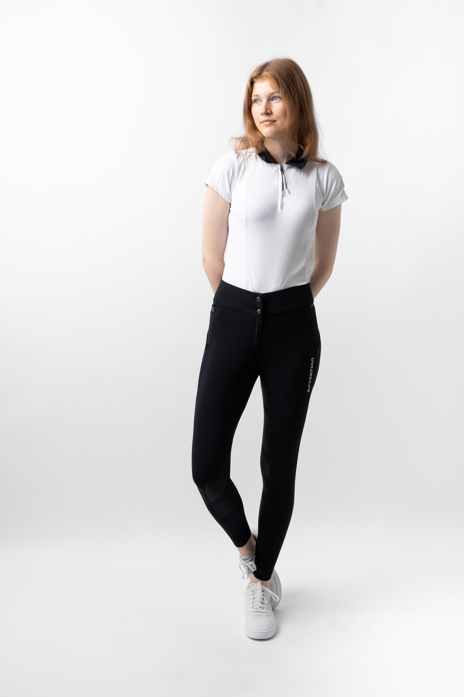 B Vertigo Justine Thermo Silicone Full Seat Breeches for Women