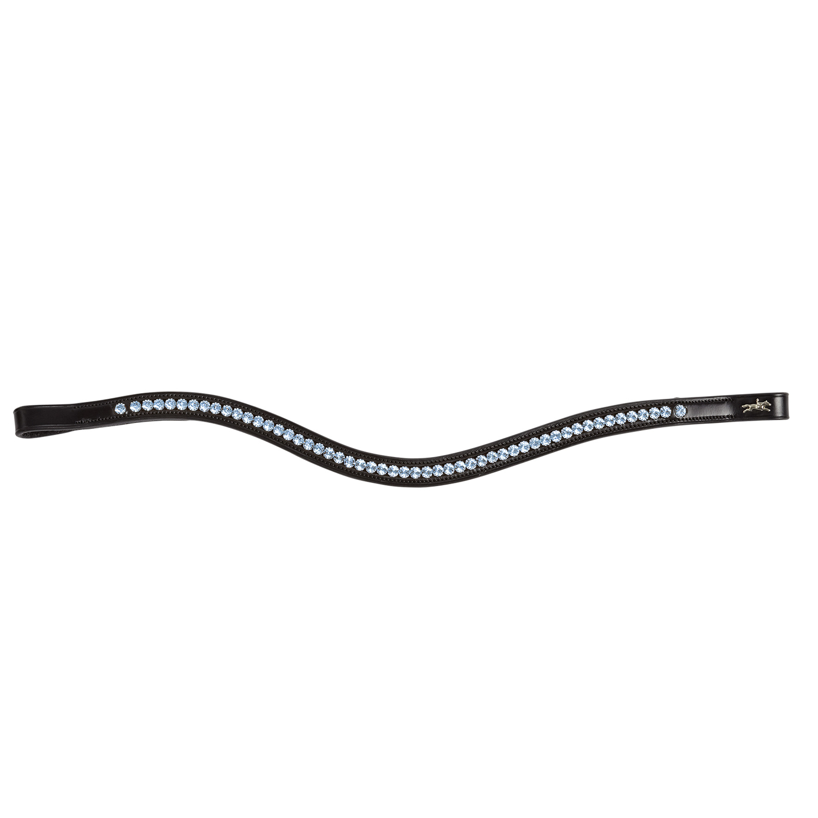 Black/Light Blue Schockemöhle Sports Diamond Select Browband