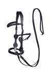 F.R.A. Freedom Riding Articles Calli Hackamore Bridle With Reins (System 2)