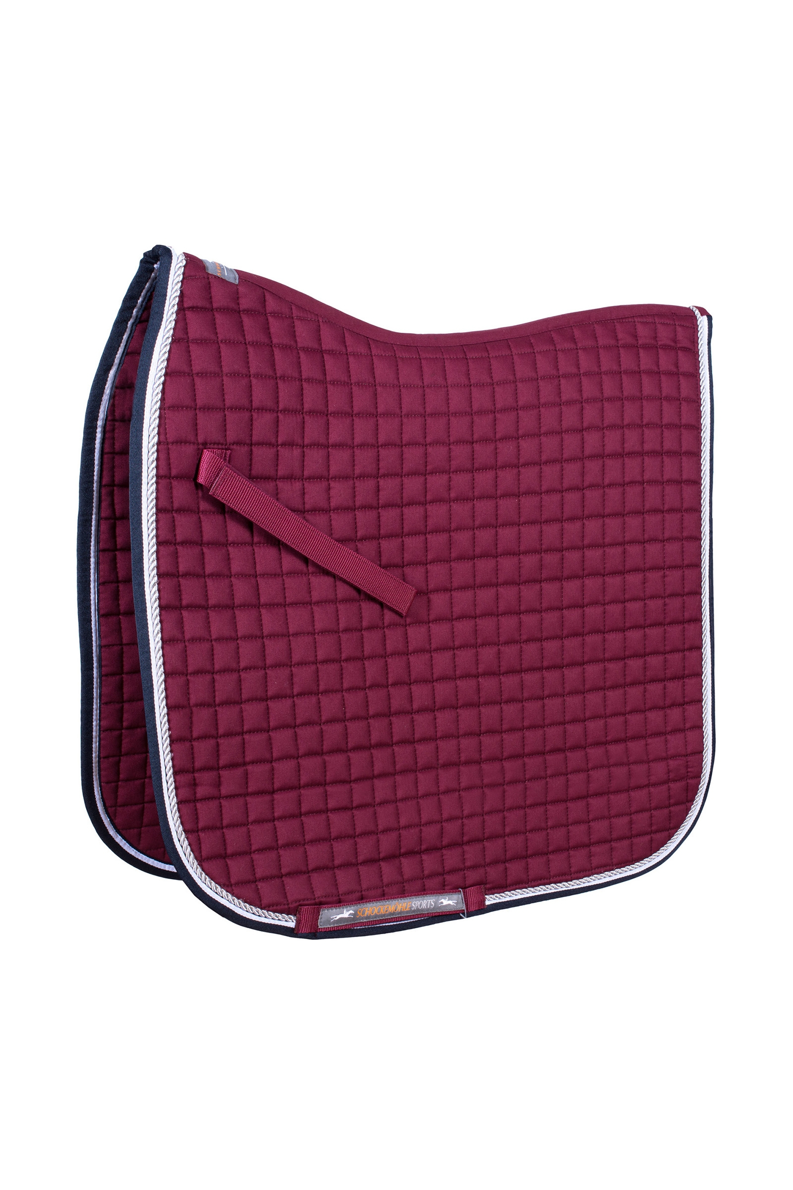 Merlot Wine Red Schockemöhle Sports Neo Star Dressage Saddle  Pad