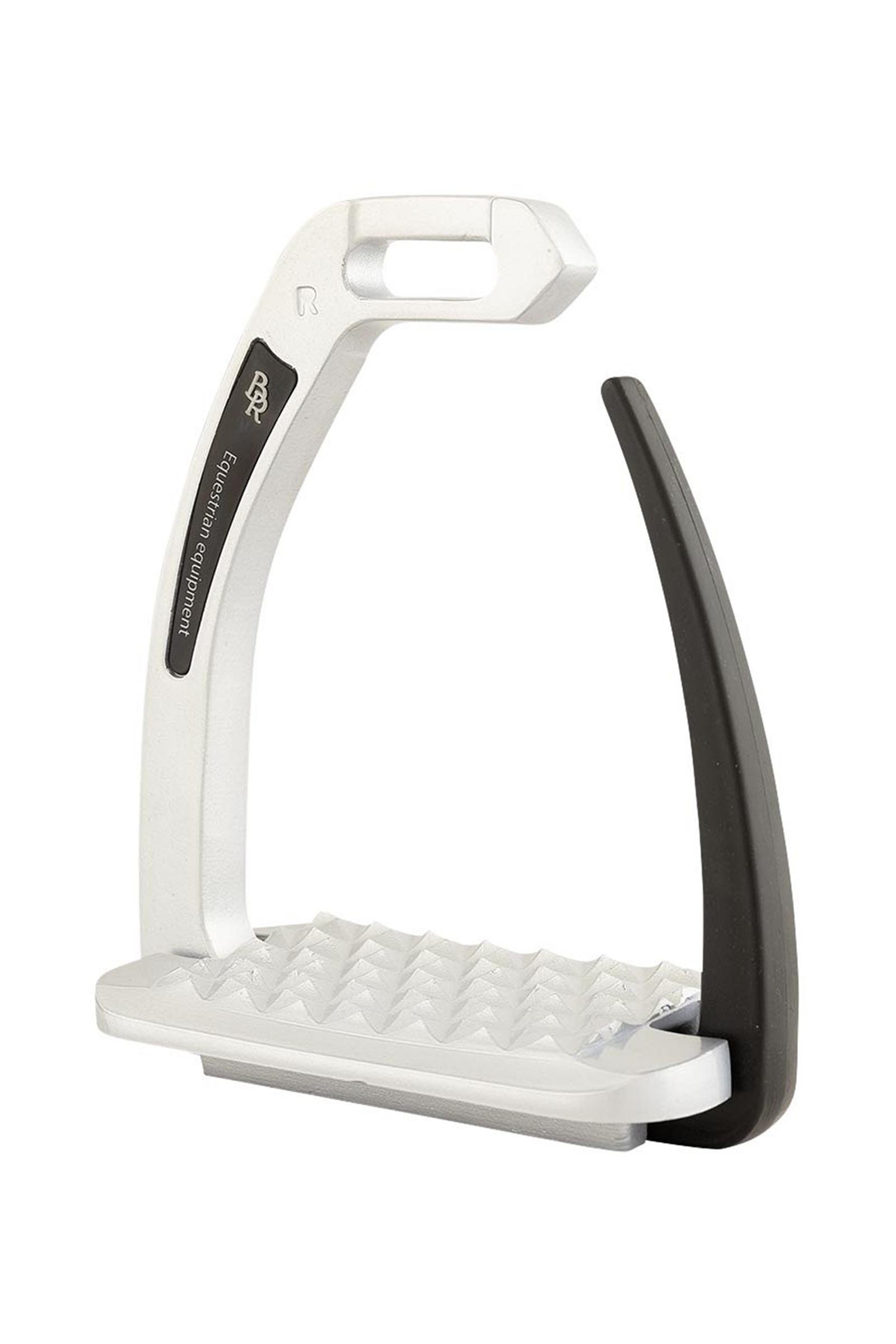 Silver/Black BR Lavello Safety Stirrup 