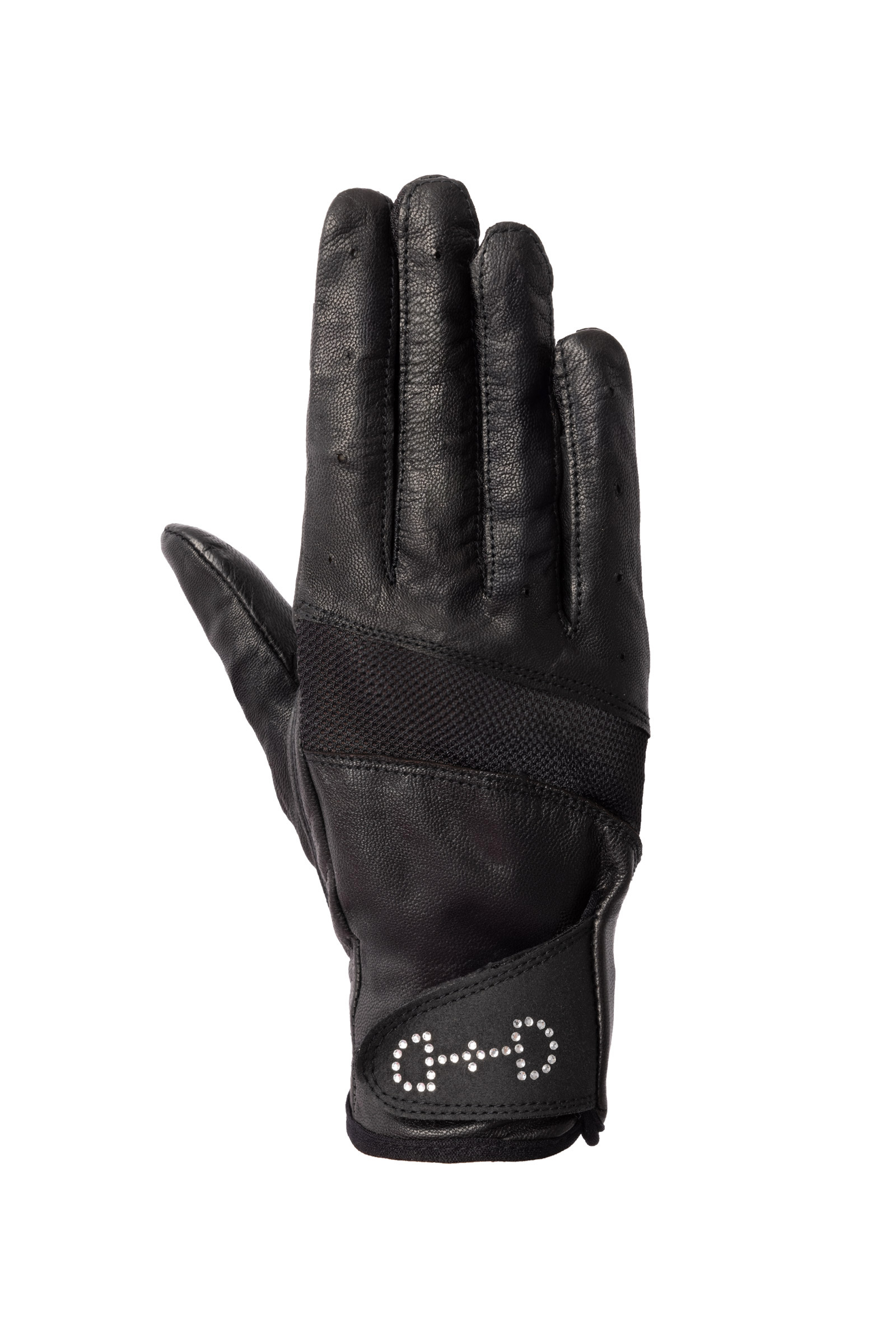 Horze Women's Leather Mesh Riding Gloves