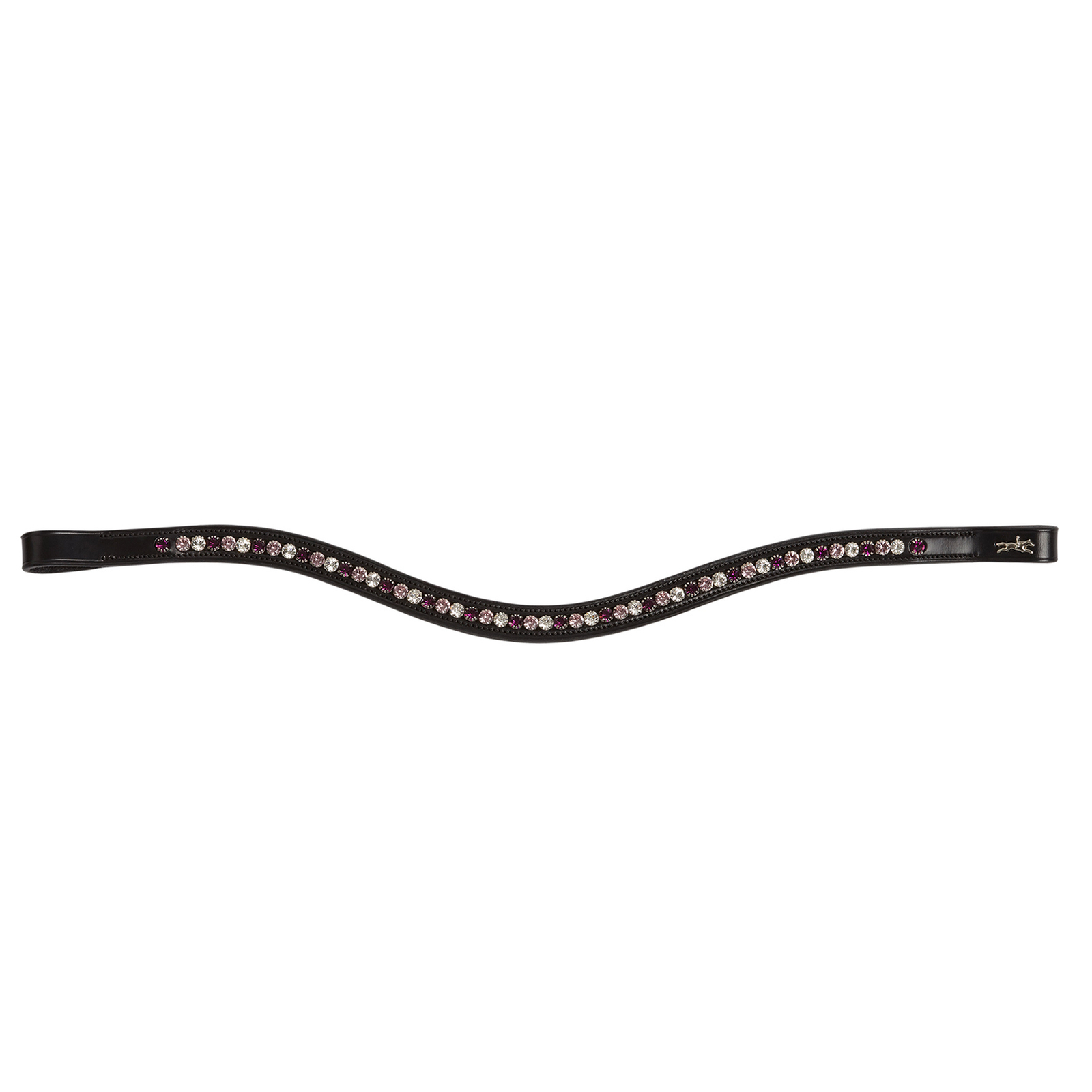 Black/ Dark Berry Red Schockemöhle Sports Diamond Select Browband