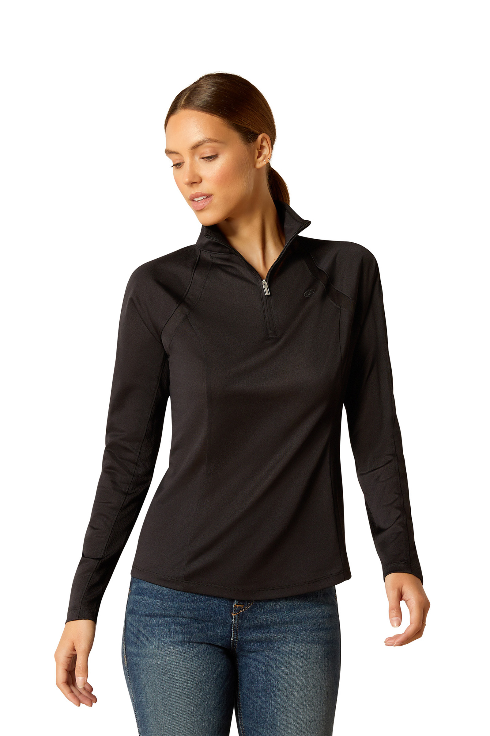 Black Ariat Sunstopper 3.0 Women's Baselayer