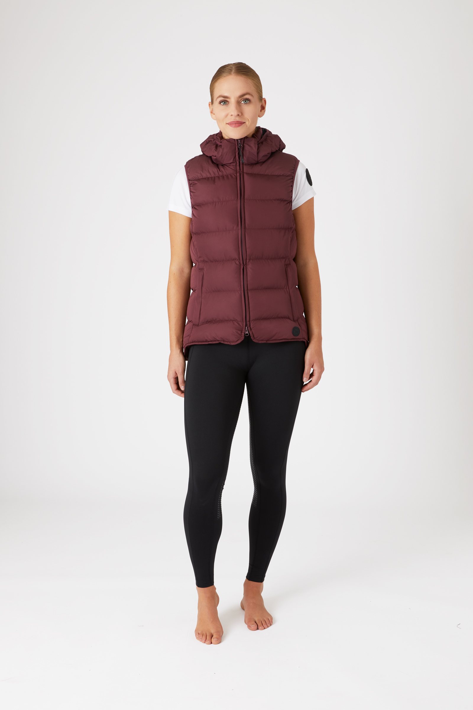 Horze Callie Women's Padded Riding Riding Vest with Hood