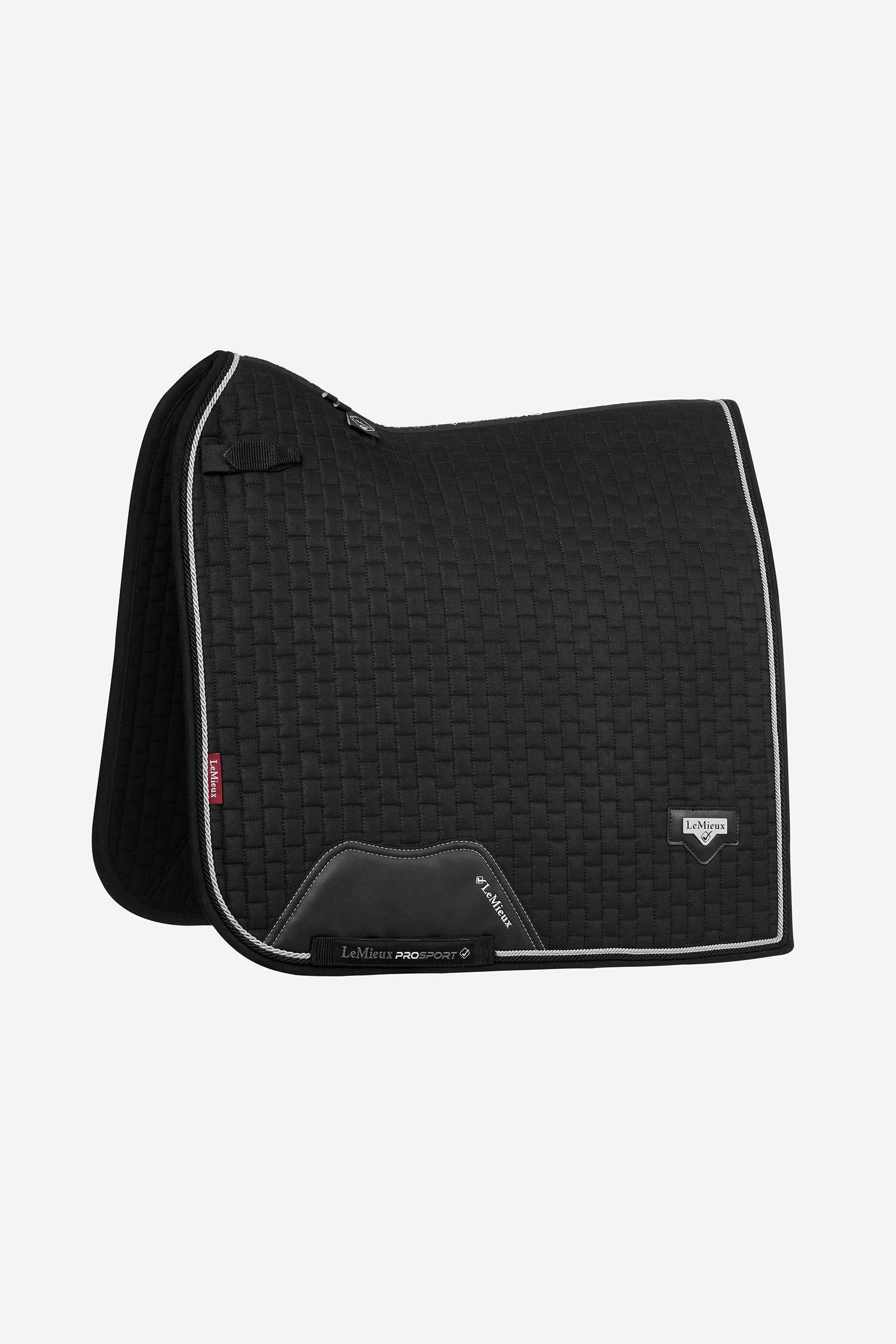 Black LeMieux Puissance Imitation Suede Dressage Saddle Pad