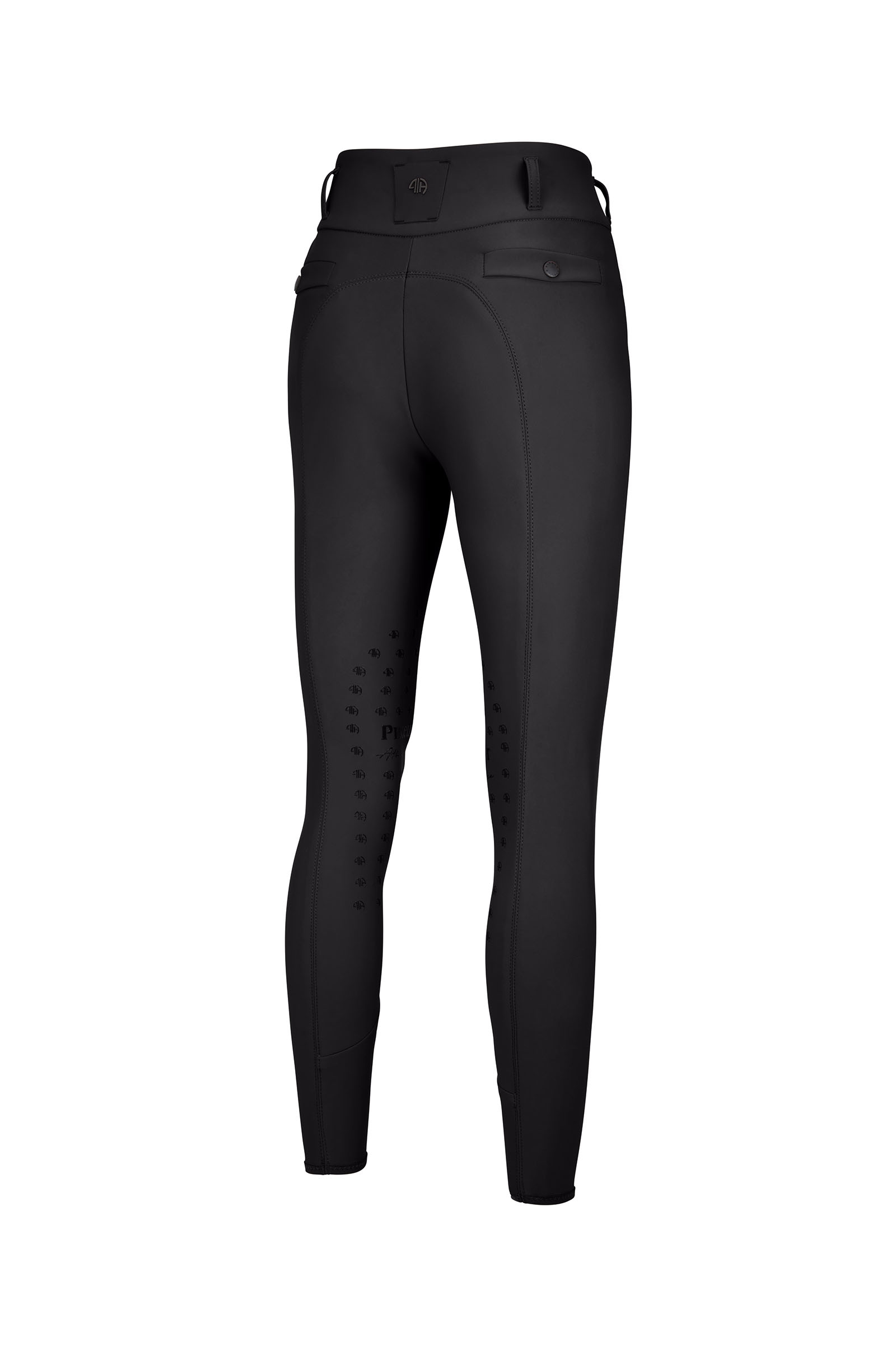 Black Pikeur Linn Highwaist Sd Knee Grip Breeches