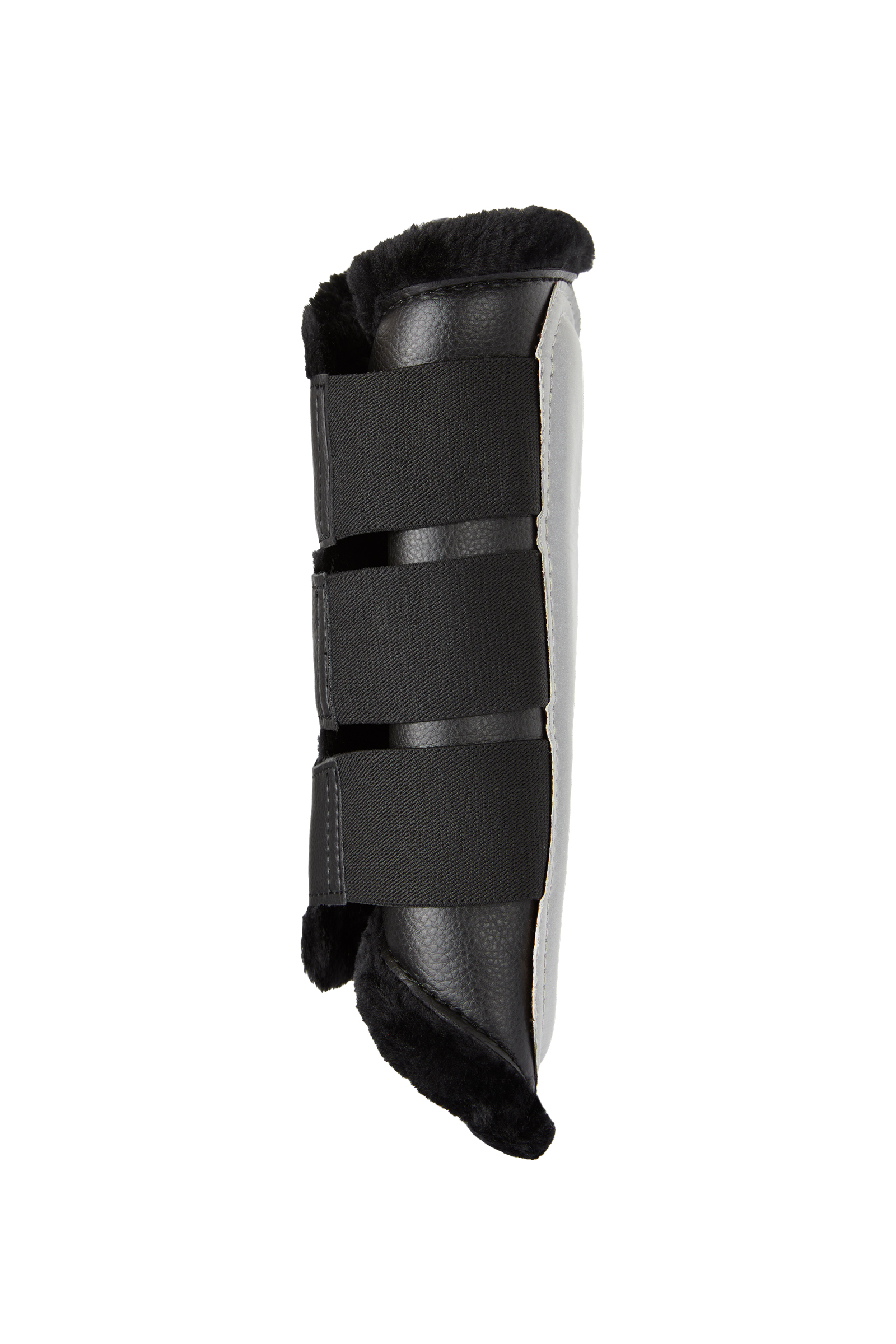 Horze Luminox Reflective Brushing Boots, Front