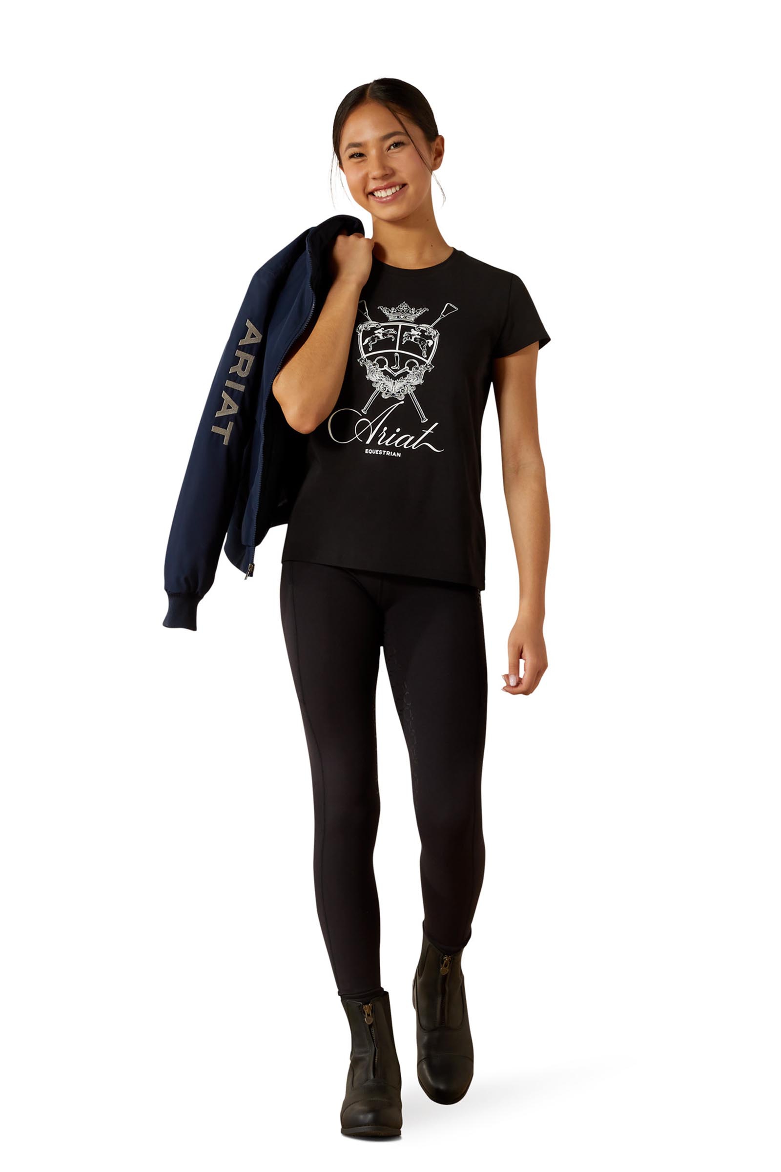 Ariat Ritzy Logo Kids´ Shortsleeved Shirt