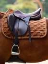 PS of Sweden Saddle Pad Velvet Monogram Jump