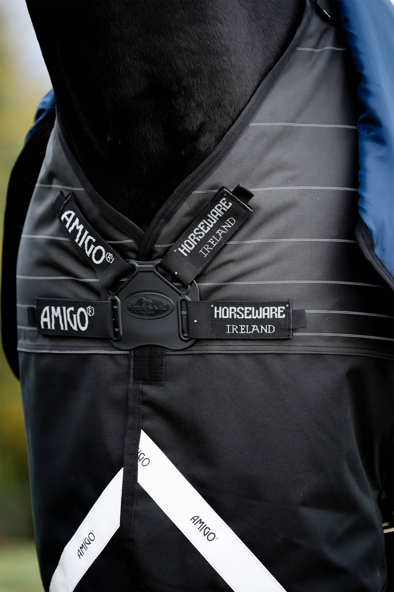 Horseware Amigo 1200D FieldSafe Reflectech Plus Turnout Rug, 250 g