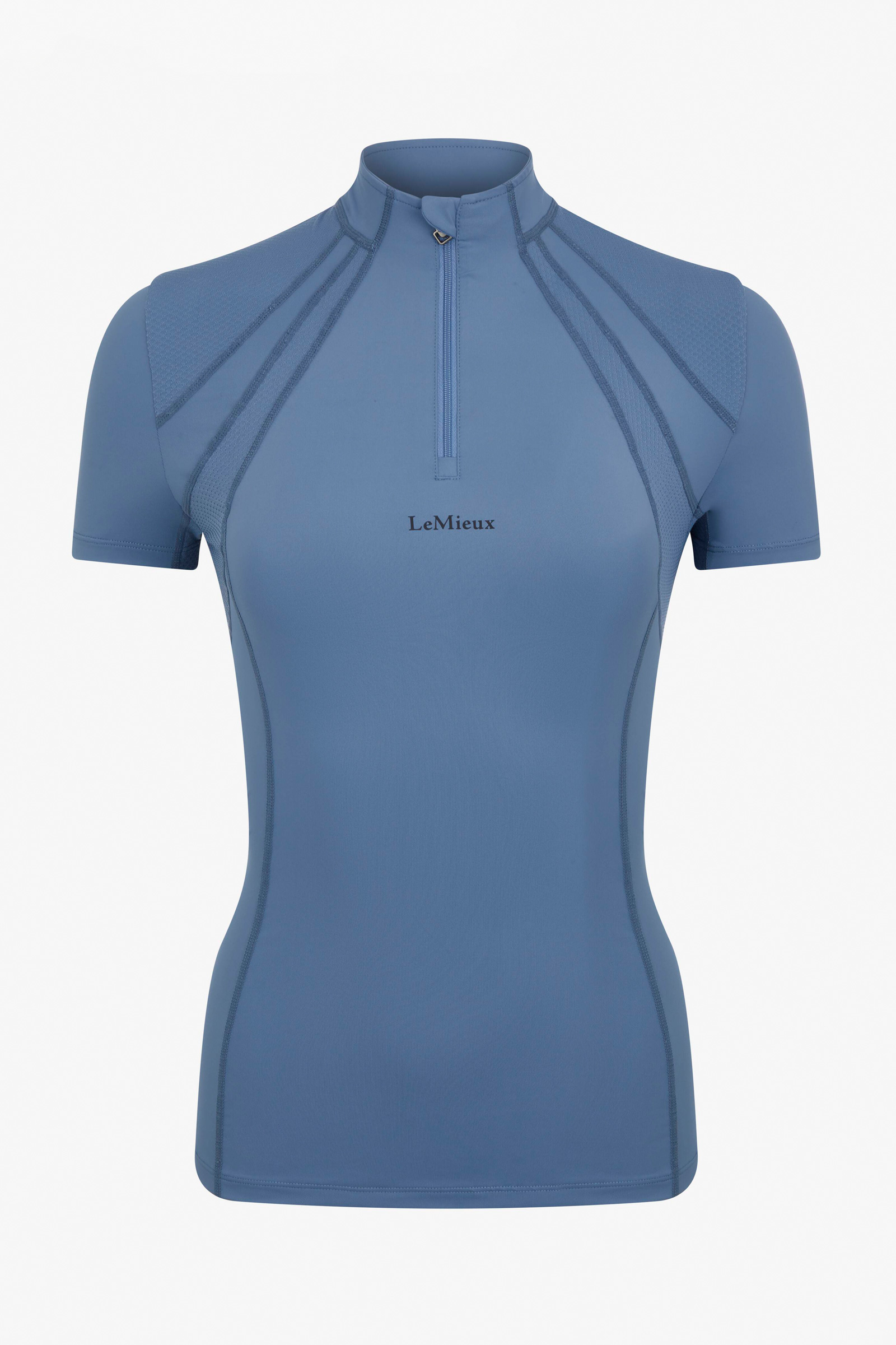 Ice Blue LeMieux Mia Mesh Short Sleeve Base Layer