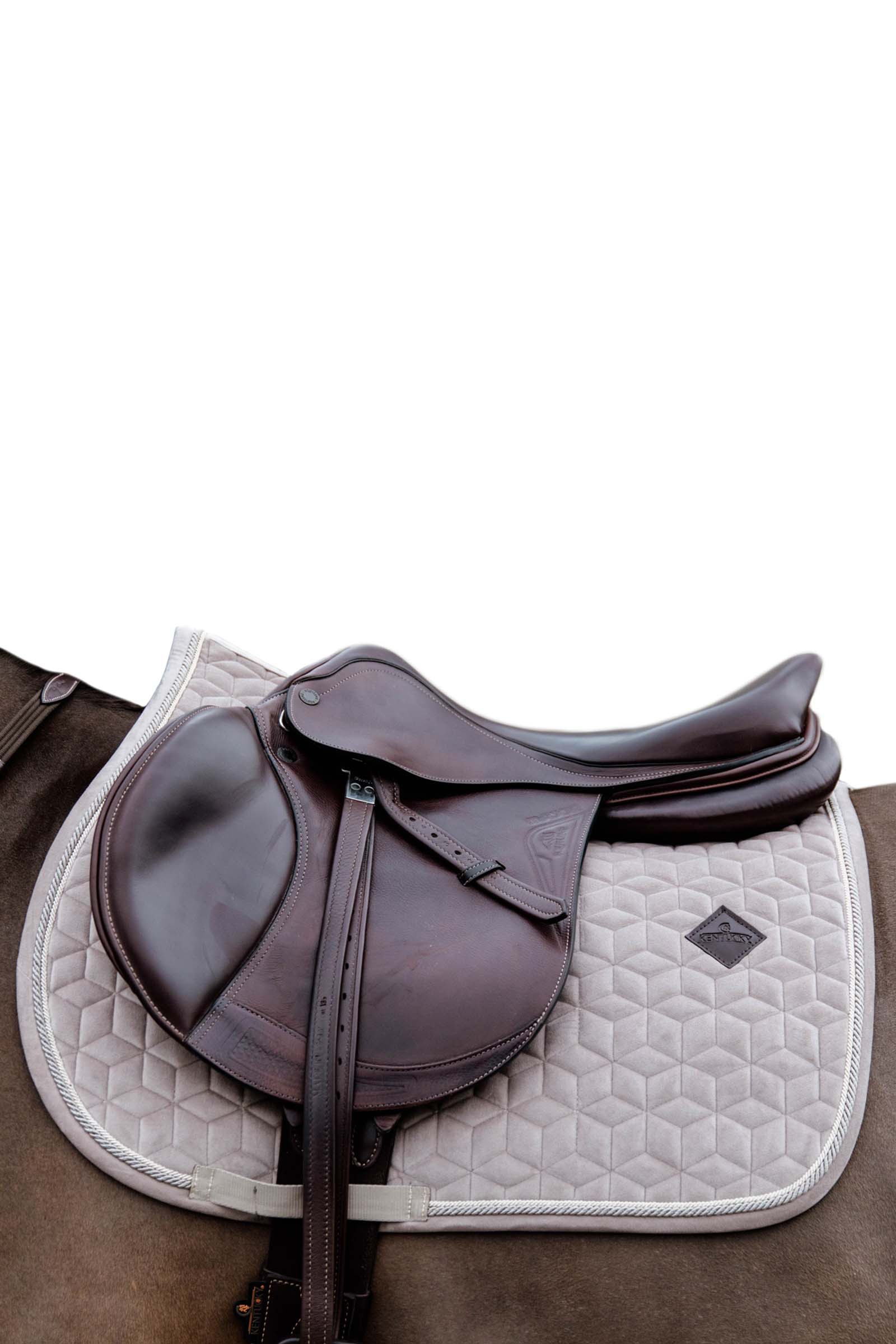 Kentucky Horsewear Velvet Basic Jumping Saddle Pad