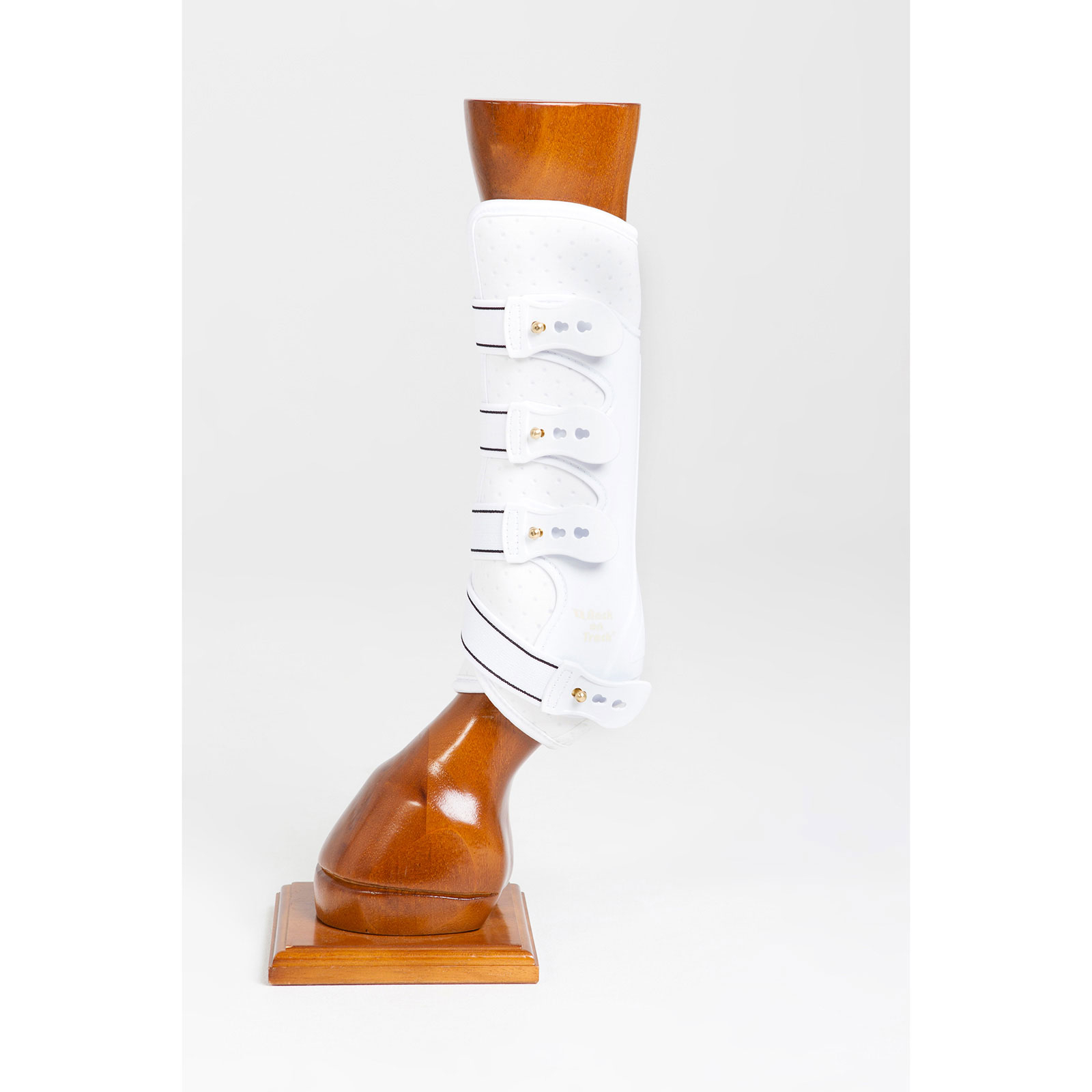 White Back on Track Royal Work Boots, hind