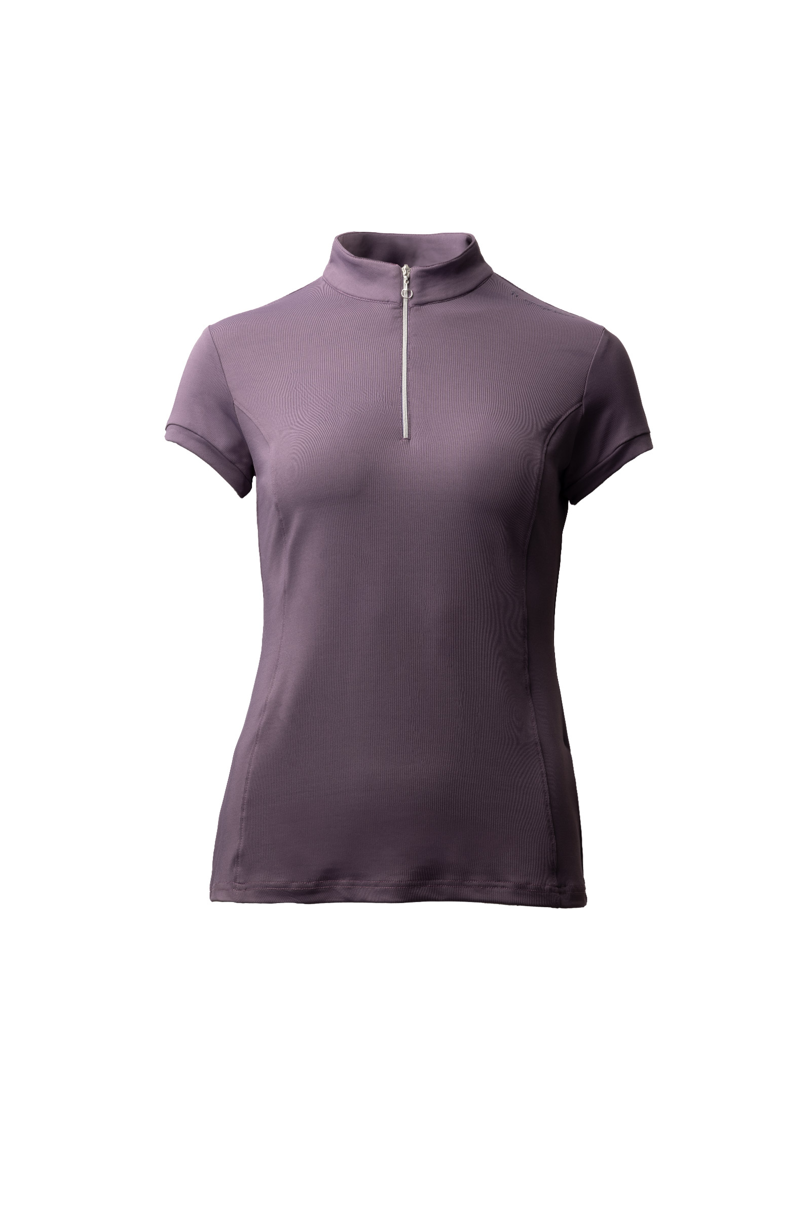 Black plum Horze Mina Women&acute;s Training Shirt