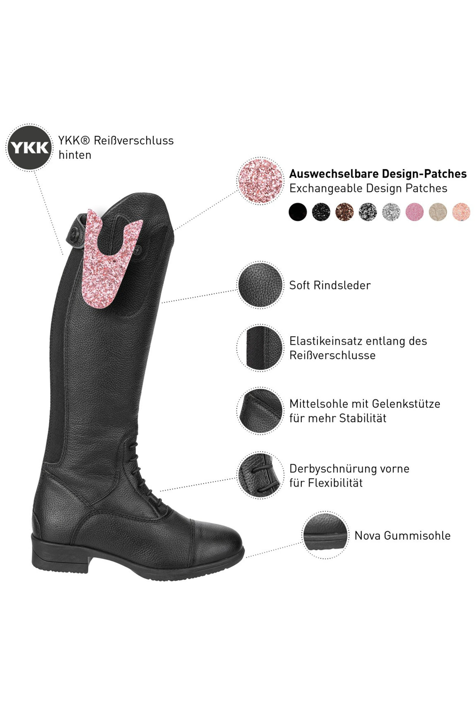 Suedwind Footwear Nova Kids Convertible Patches