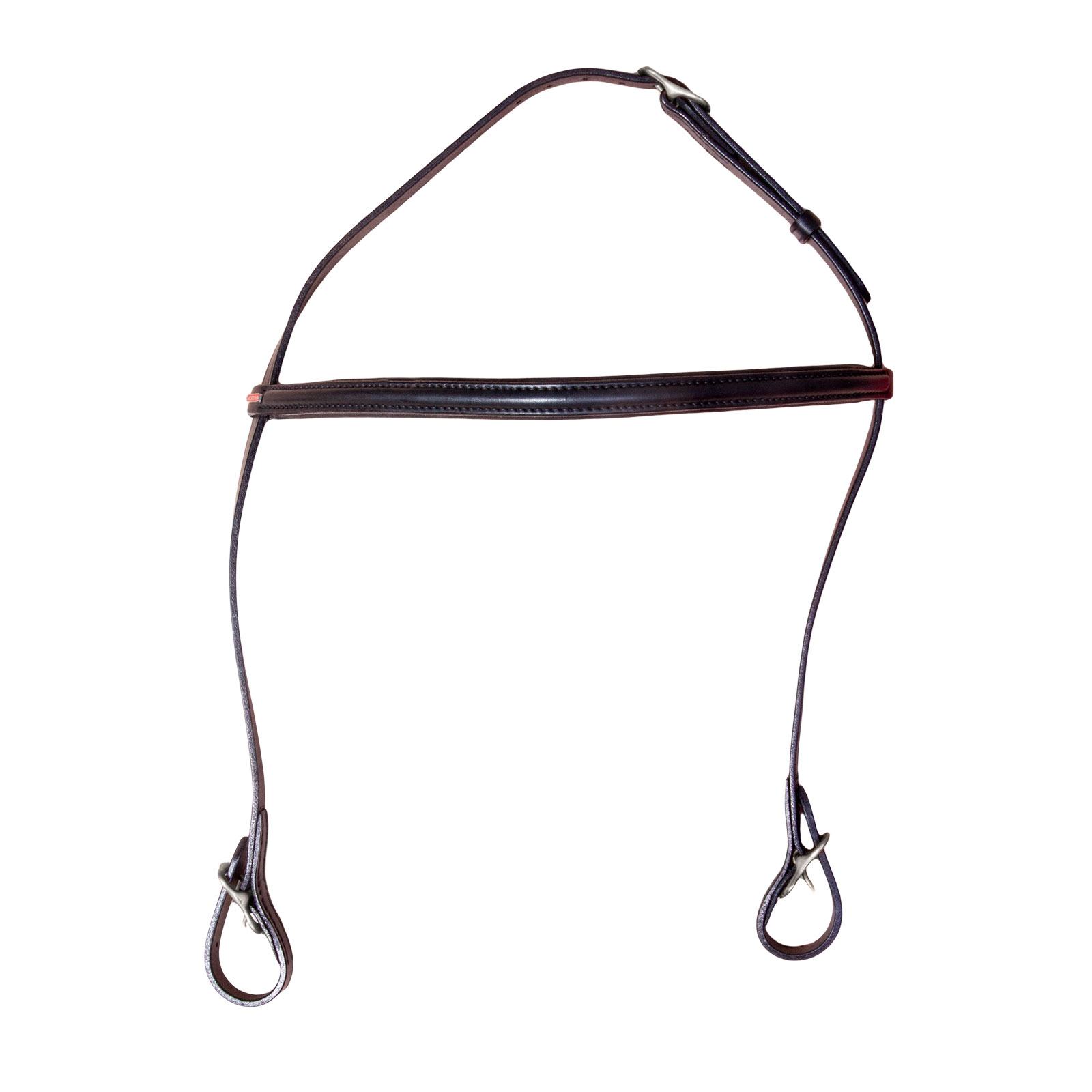 Black/Chrome Karlslund Iceland headstall w. browband