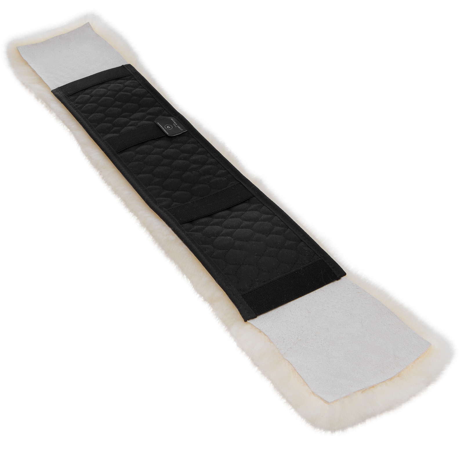 Black/Off-White Christ Universal girth Cover with rubber bands
