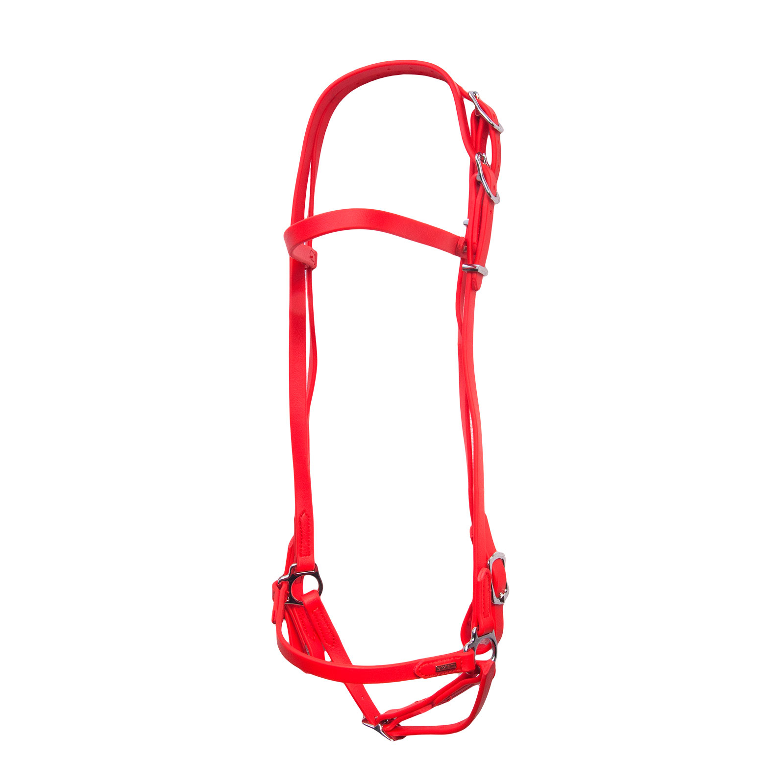 Red Karlslund SuperStrap hannoveran bridle