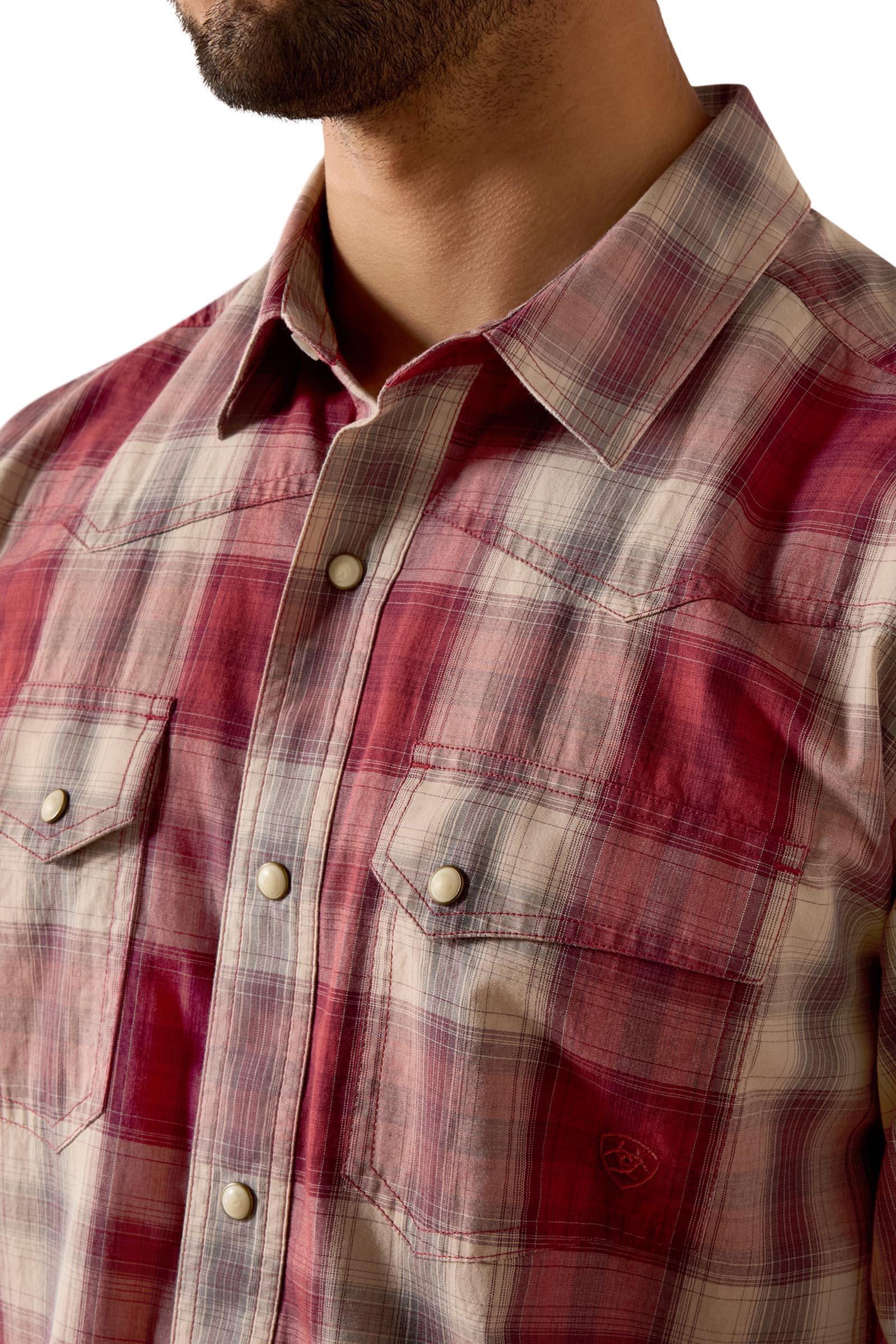 Ariat Retro Hawthorne Men's Fitted Snap Shirt