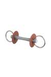 beris Loose Ring Snaffle With Comfort Bar, 15 mm, Soft (Rings: 7,5 cm)