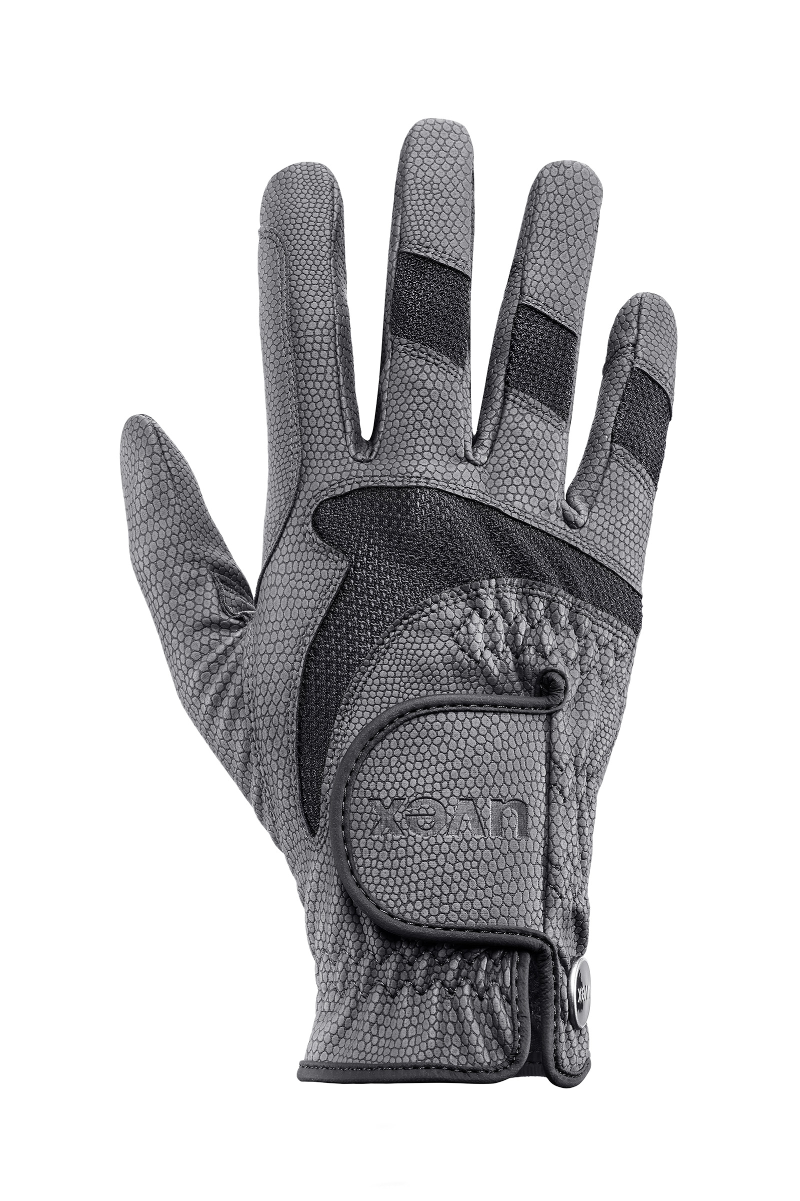 Anthracite/Black Uvex i-performance II Riding Gloves
