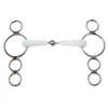 Korsteel Flexi Jointed 3 Ring Dutch Gag Bit