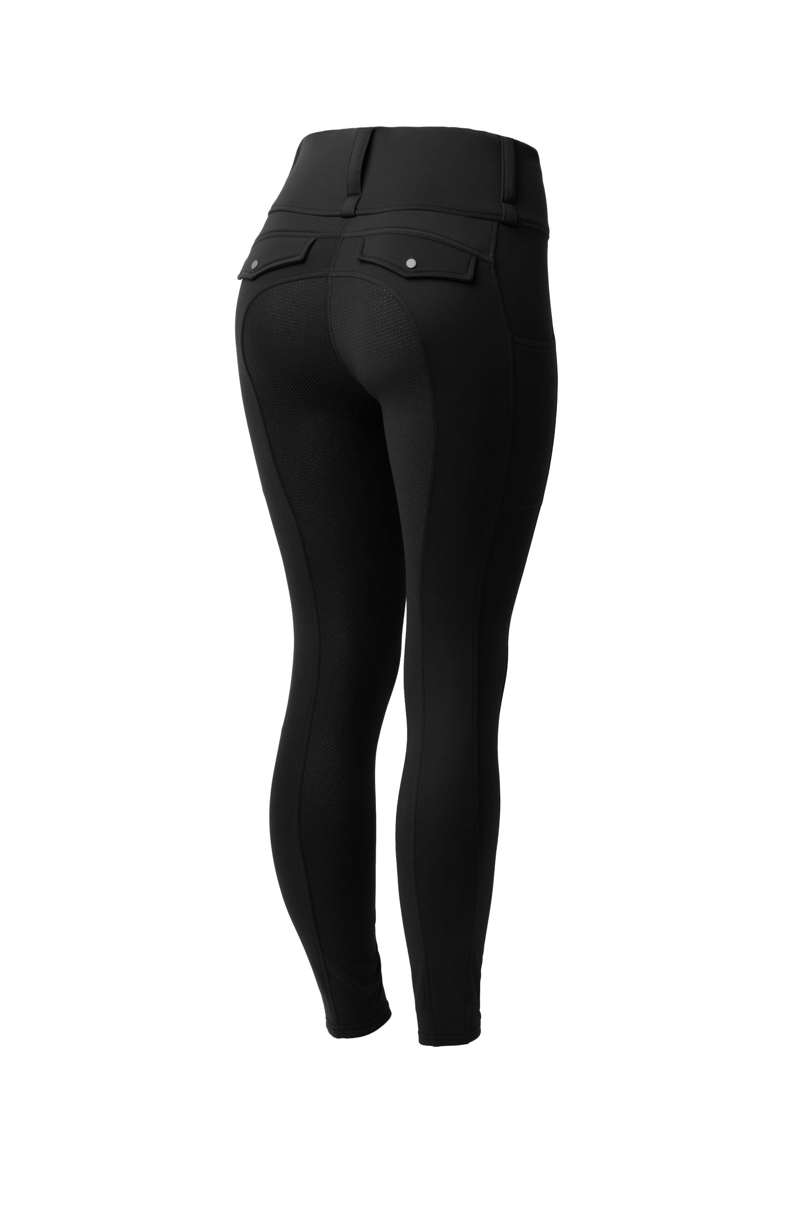 Black Horze Anya Women&acute;s Fullgrip Hybrid Thermotights