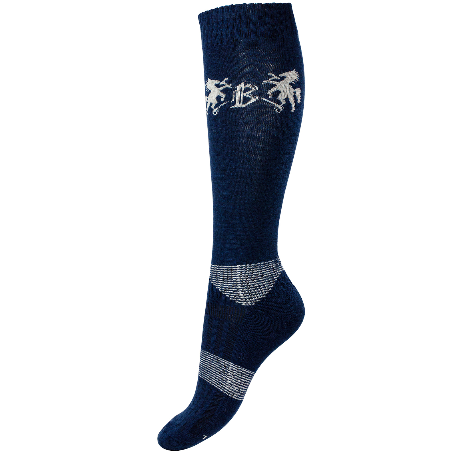 Dark Navy B Vertigo Geox Woolmix Winter Riding Socks