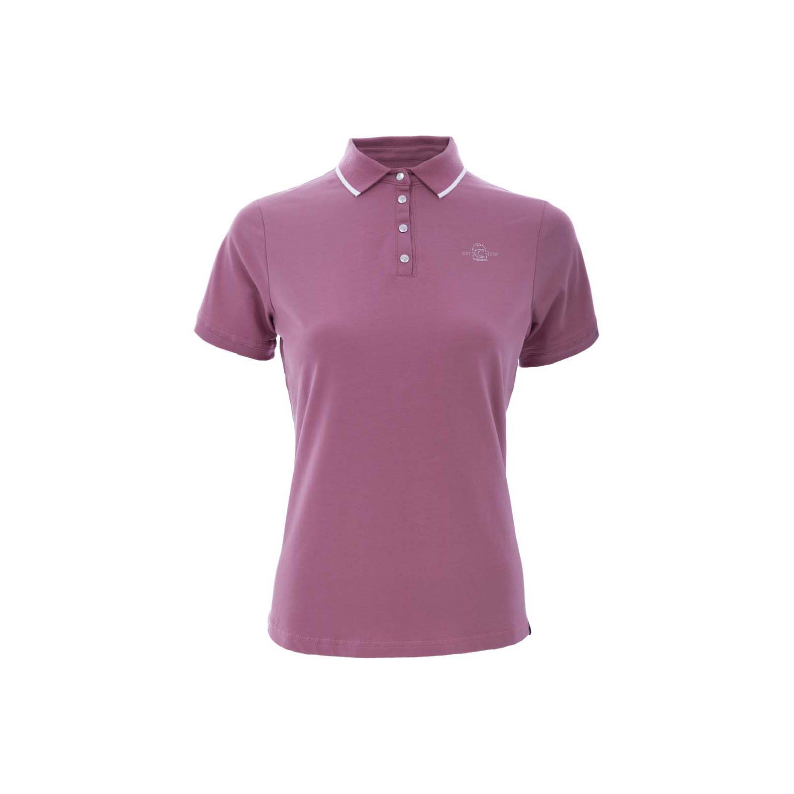 Raspberry Pink Cavallo CavalDaisy Women's Poloshirt