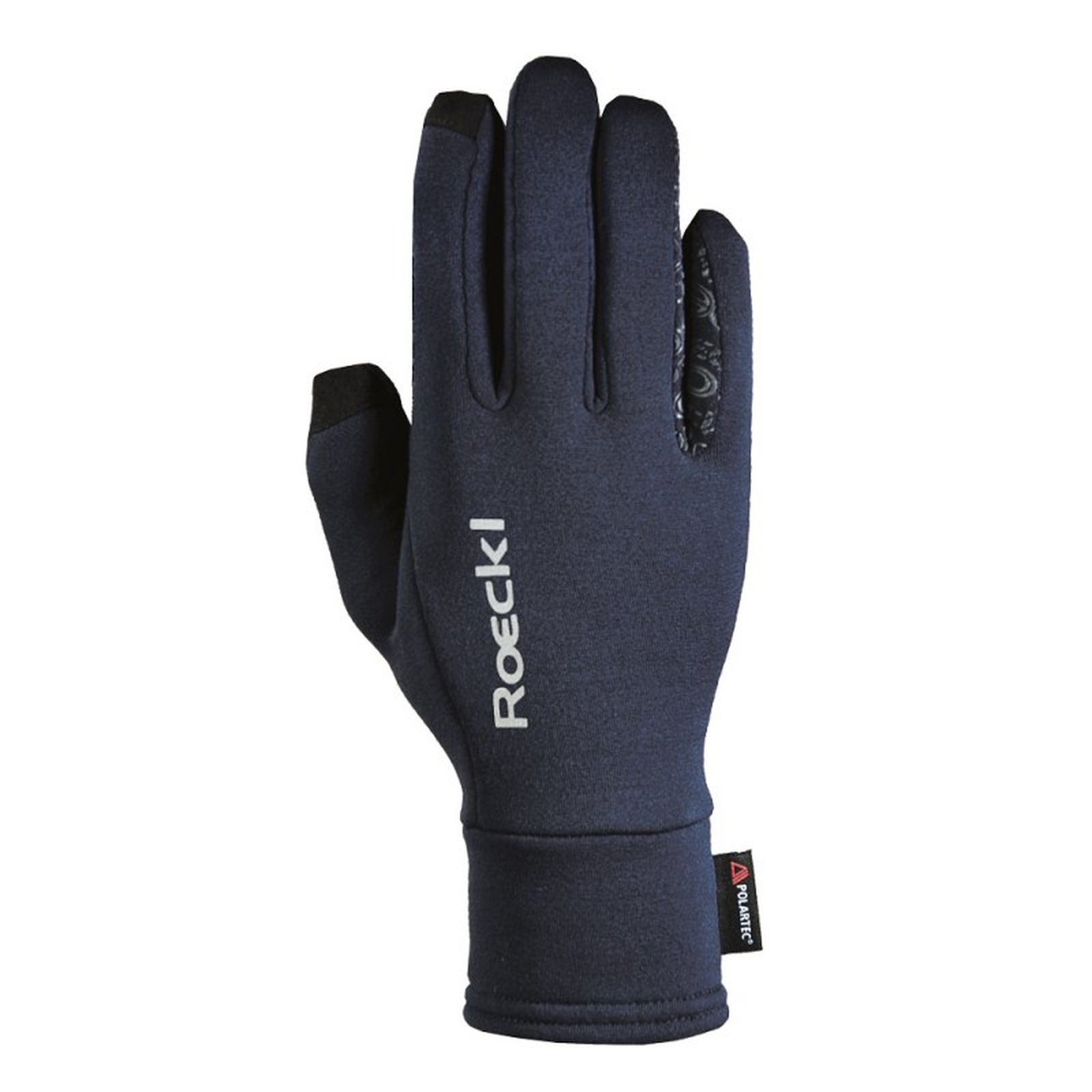 Dark Blue Roecl Weldon Polartec Power Stretch gloves