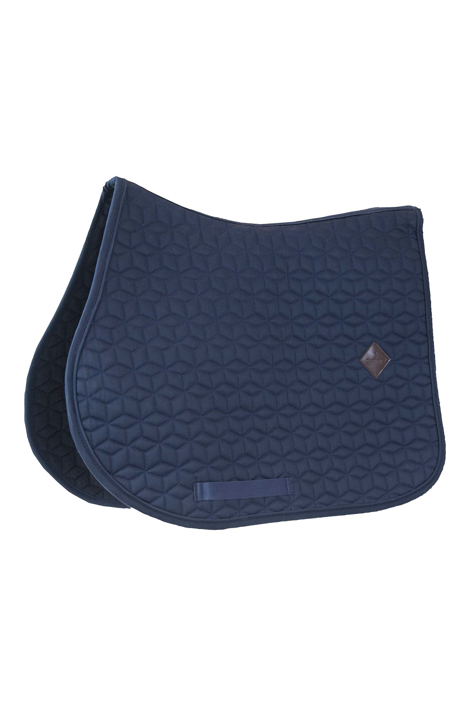 Dark Blue Kentucky Horsewear Basic Jumping Saddle Pad