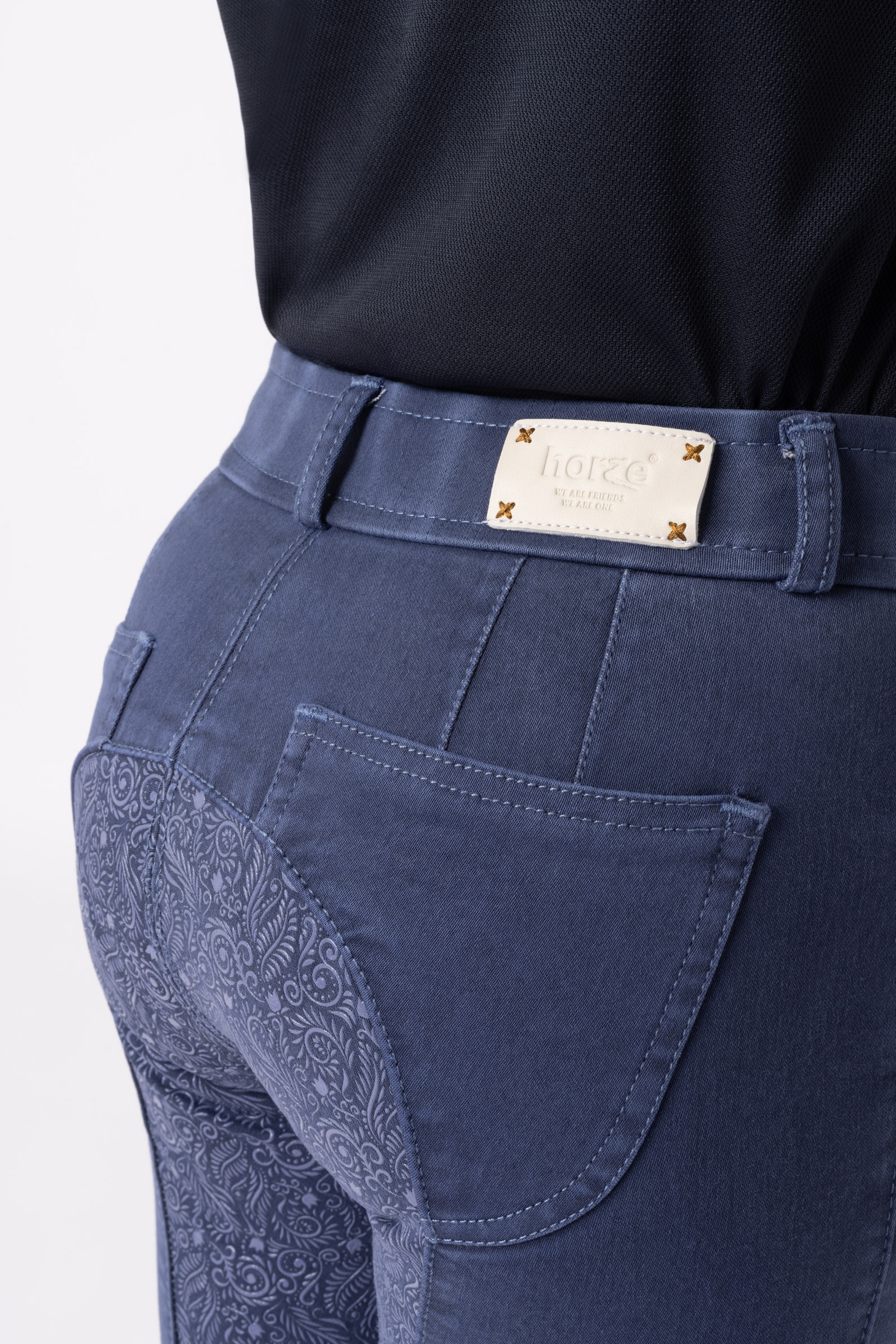 Horze Suki Kids' Full Grip Breeches