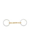 BR Soft Contact Loose Ring Snaffle, Double Jtd., 16 mm