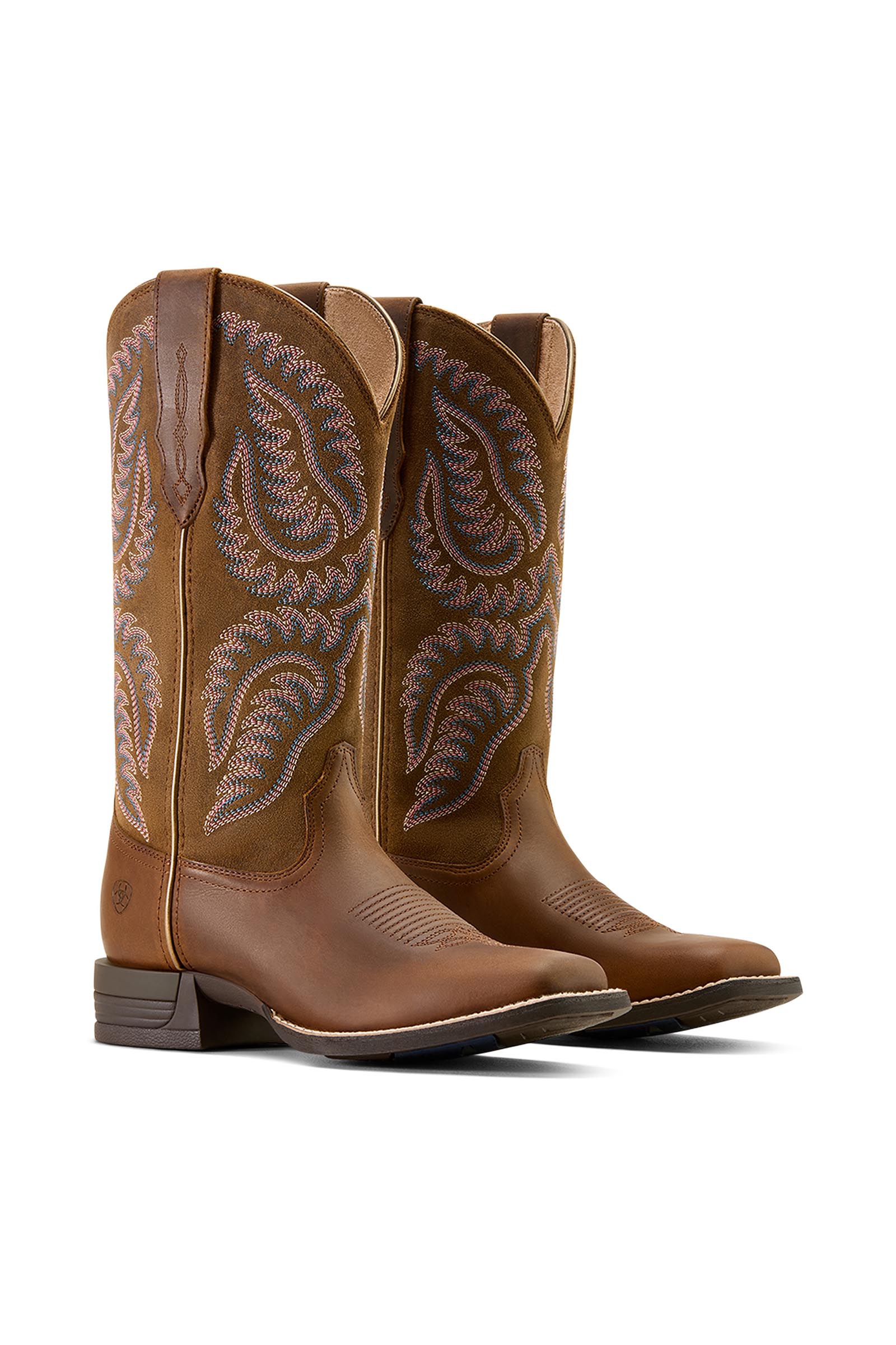 Ariat Women's Cattle Caite Wide Square Toe Western Boots