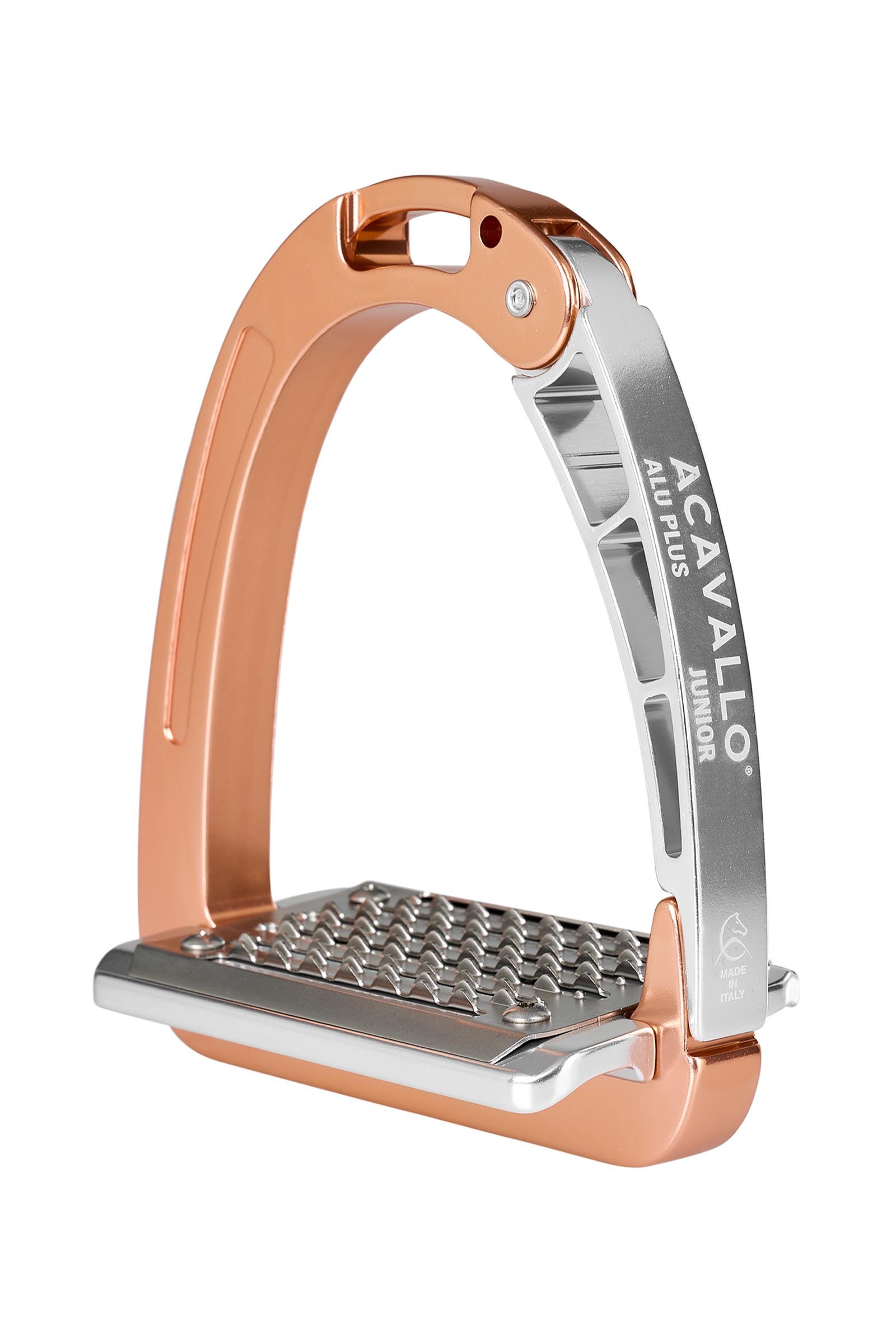Rose Gold Acavallo Arena Aluplus Junior Stirrups