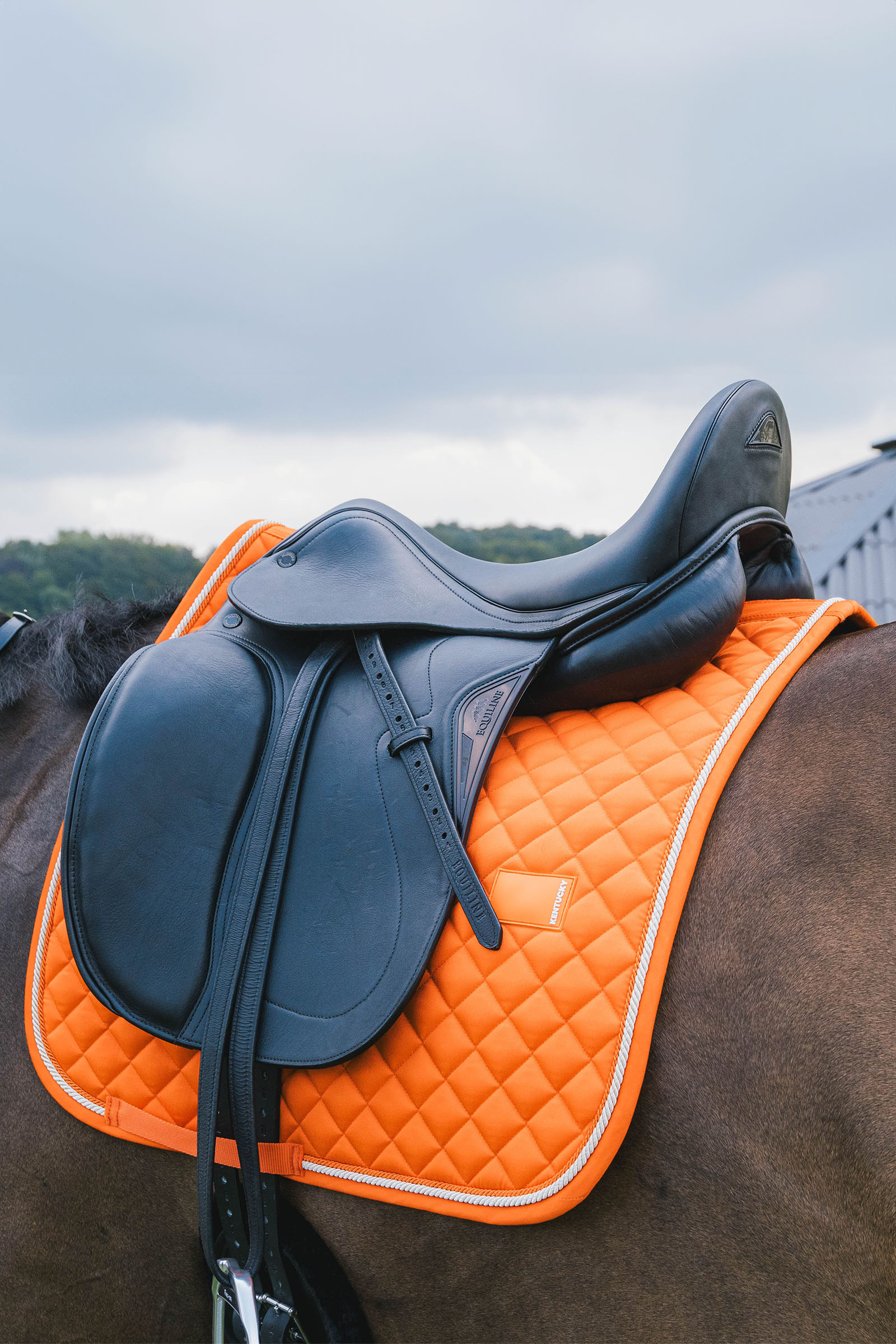 Kentucky Horsewear Dressage Saddle Pad diamond rope