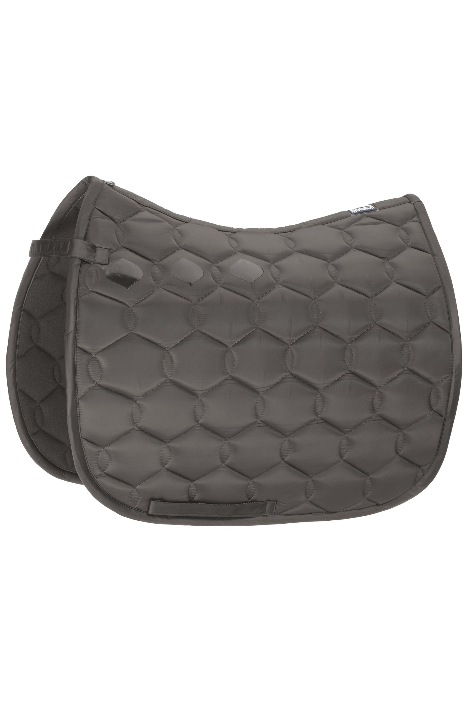 Grey Eskadron Glossy Wave Dressage Saddle Pad
