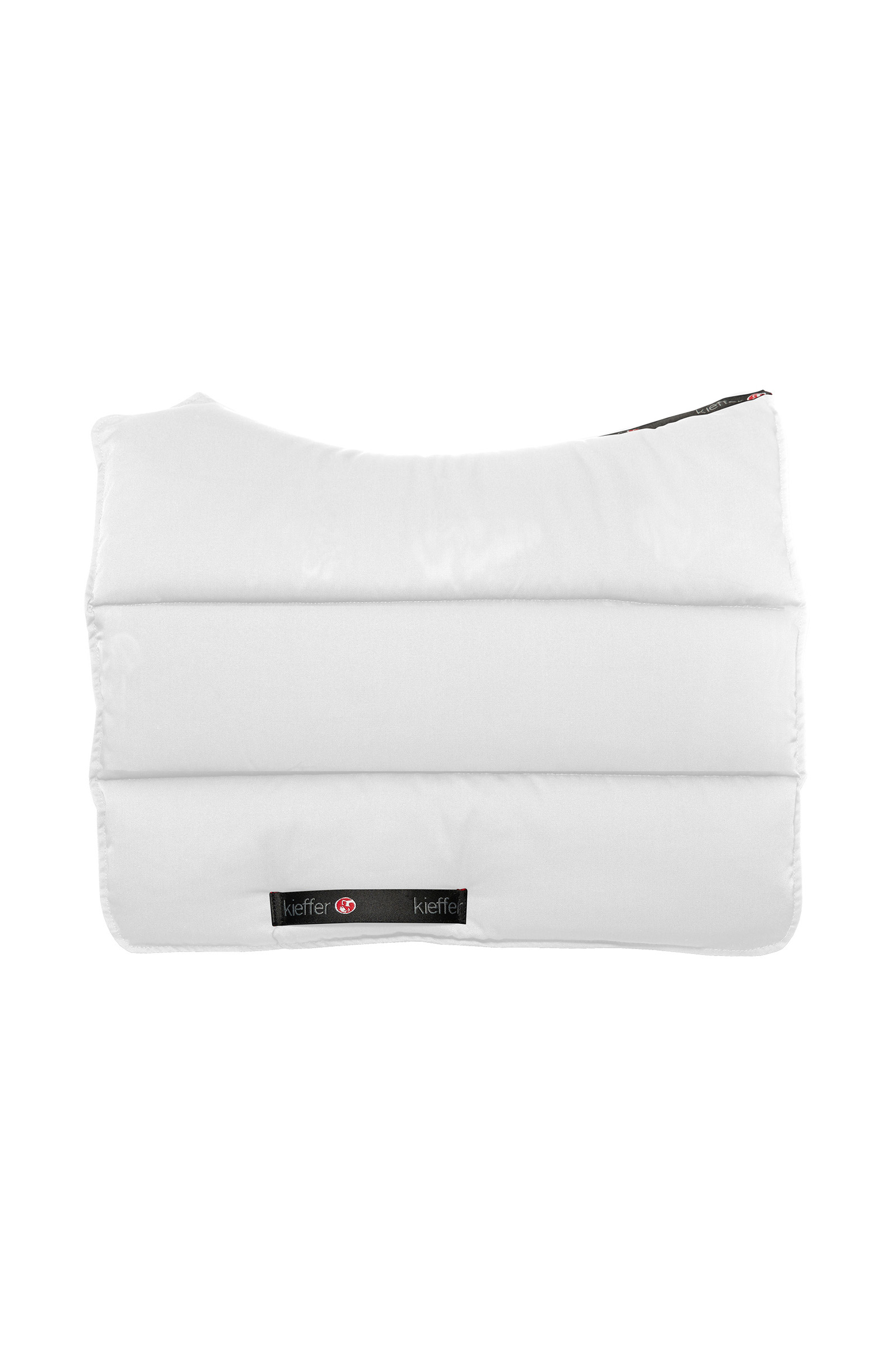 White Kieffer Air-Tex Antishock Thick Dressage Saddle Pad