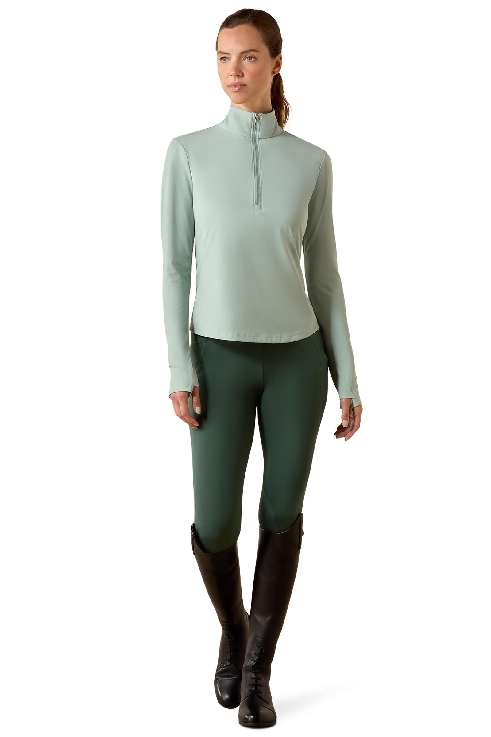 Ariat Women's SolVeil 1/2 Zip Baselayer