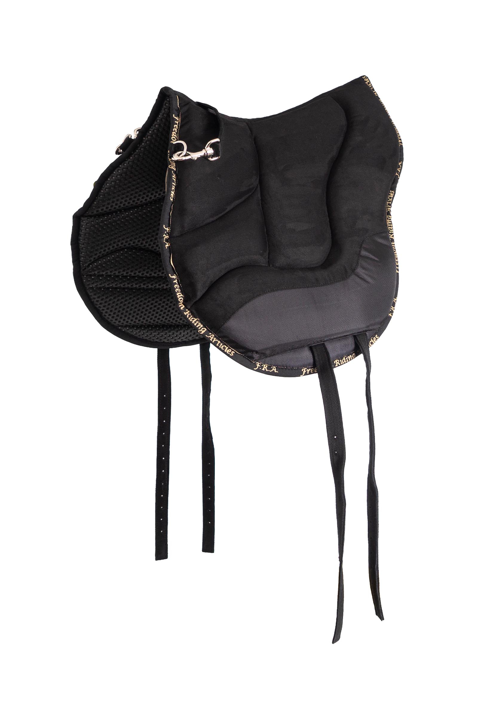 Black F.R.A. Freedom Riding Articles Dardo basic Riding Pad