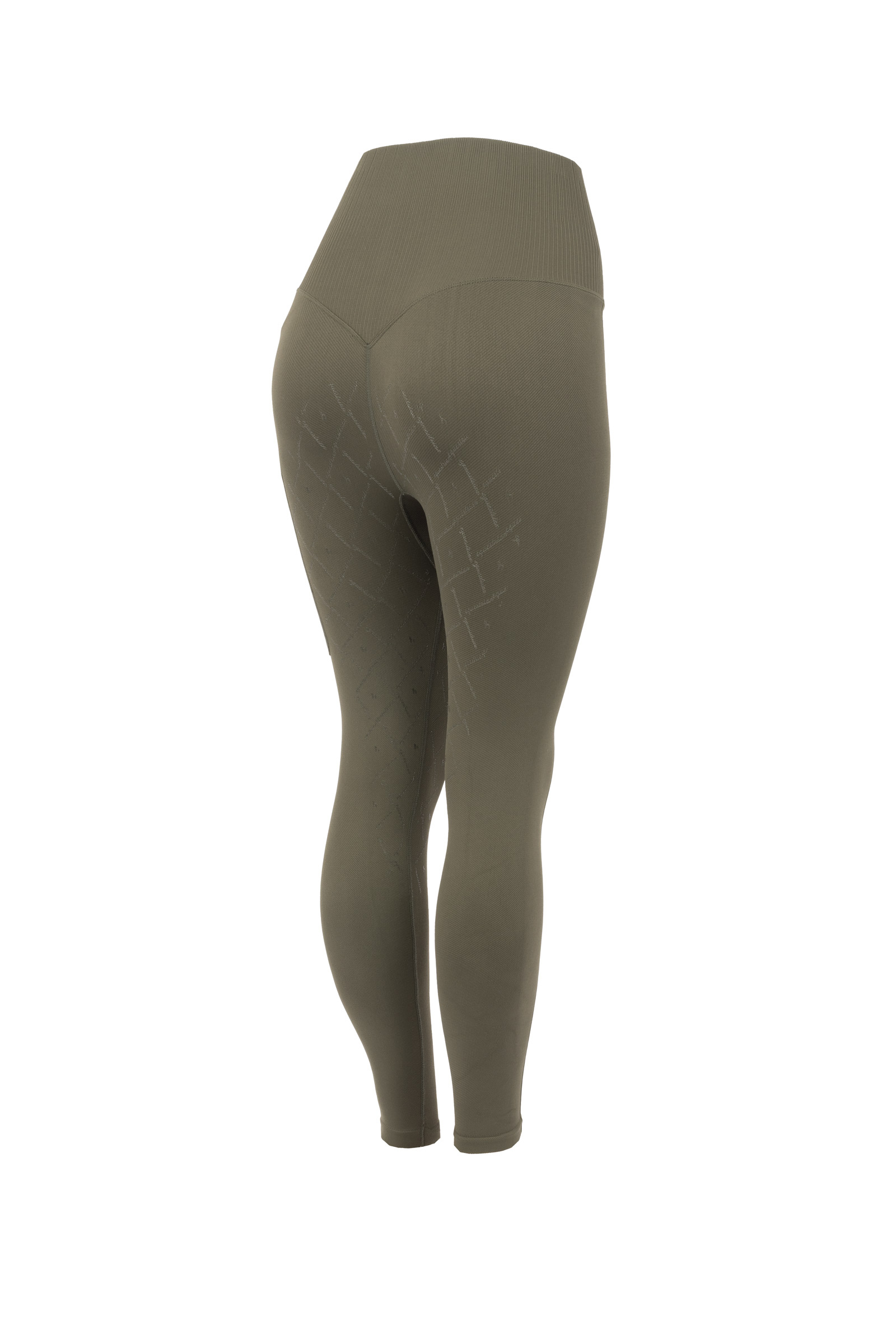 Horze Janine Women's Seamless Full Grip Tights with phone Pocket