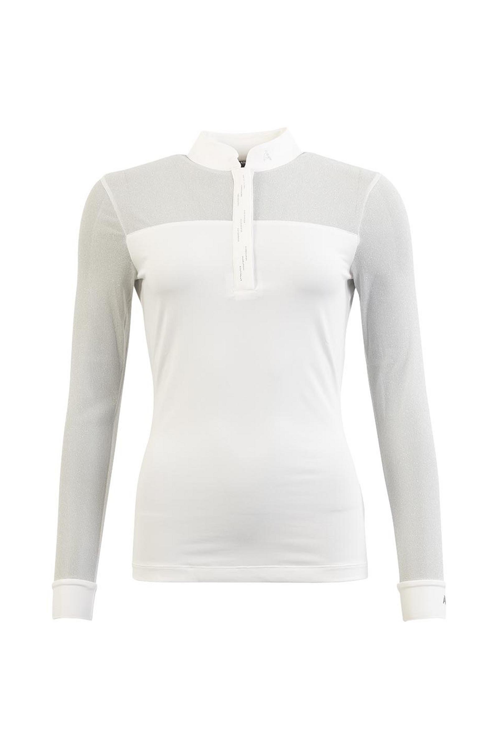 White ANKY Competition Luminous Women&acute;s Shirt, Long Sleeve