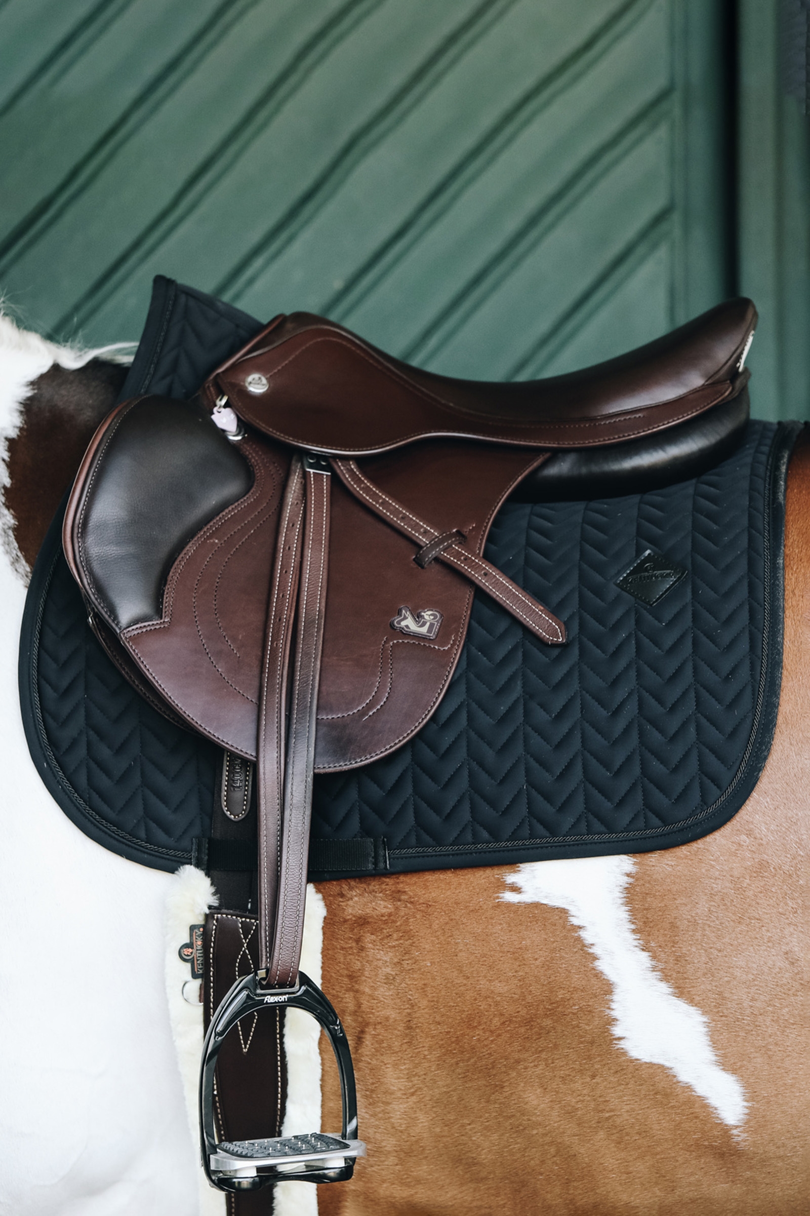 Kentucky Horsewear Saddle Pad fishbone show jumping