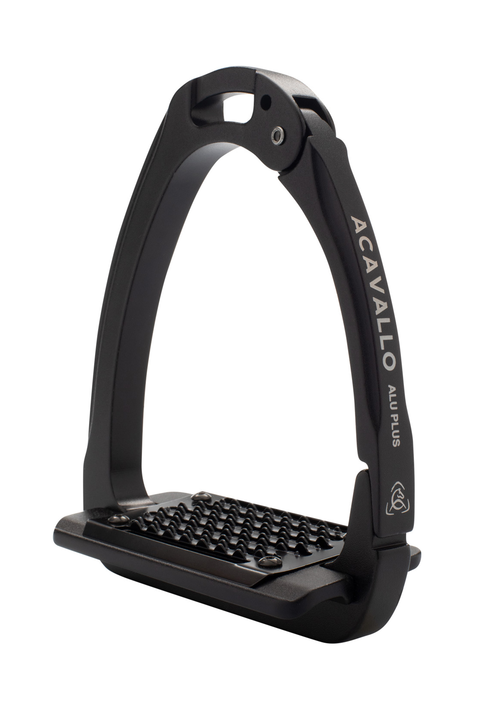 Black/Black Acavallo Arena Aluplus 2.0 Stirrups