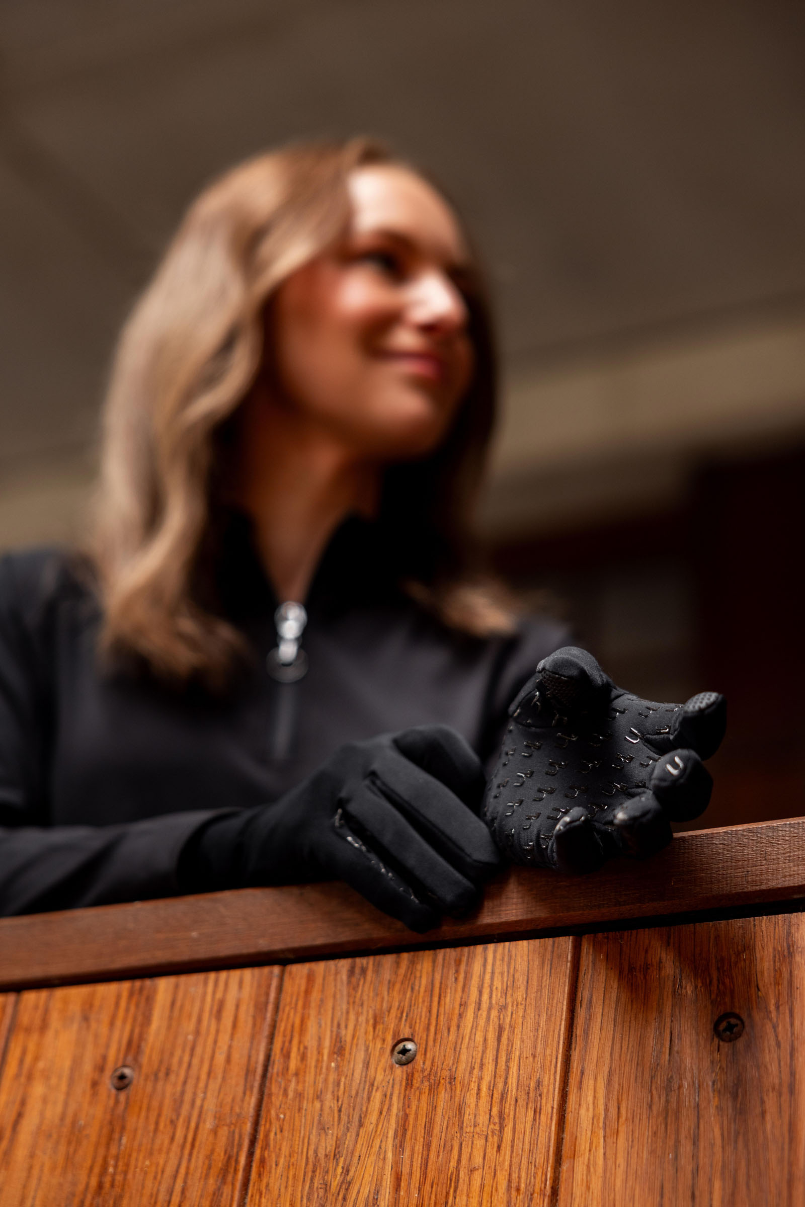 Horze Avery Fleece Riding Gloves