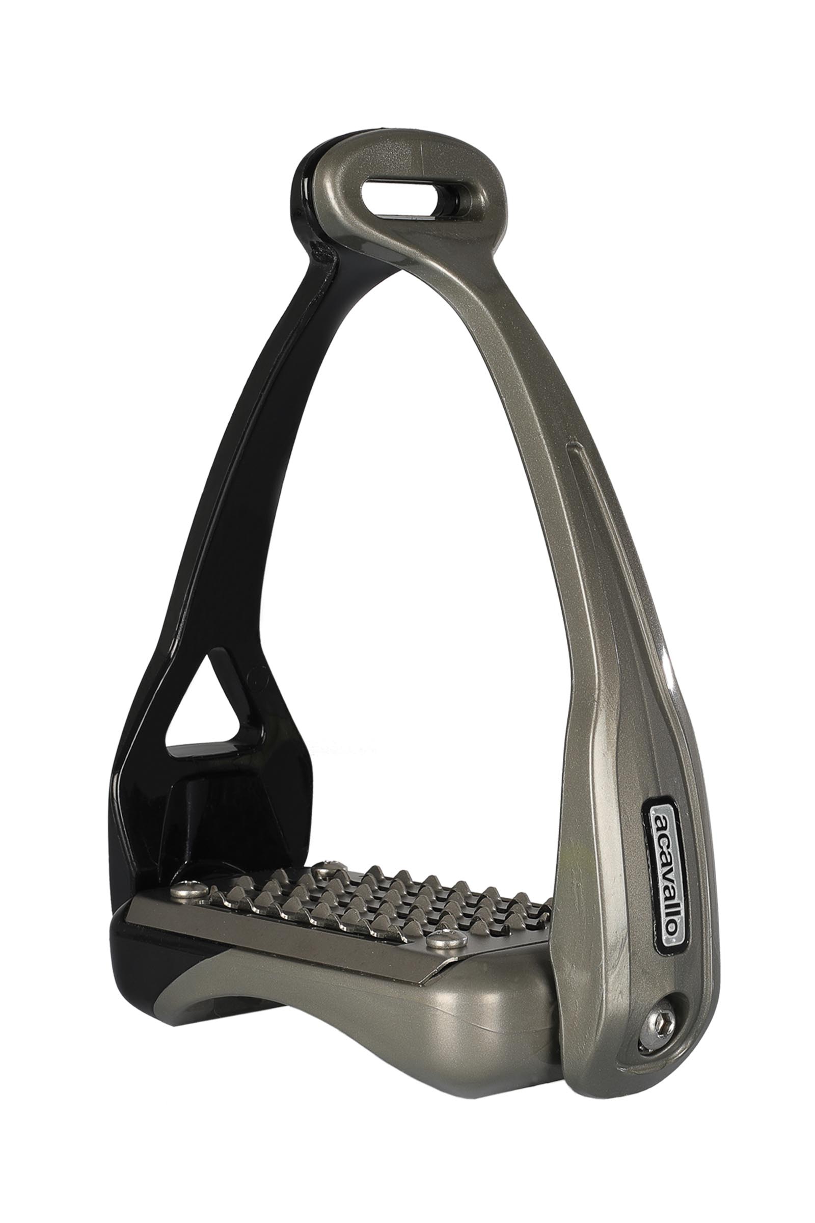 Black/Silver Acavallo Opera Stirrups