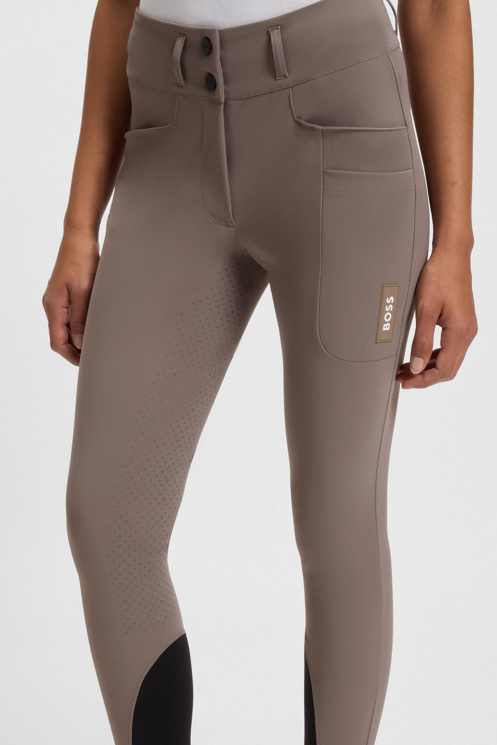 Boss Hailey Womens High Waist Full Grip Technical Breeches